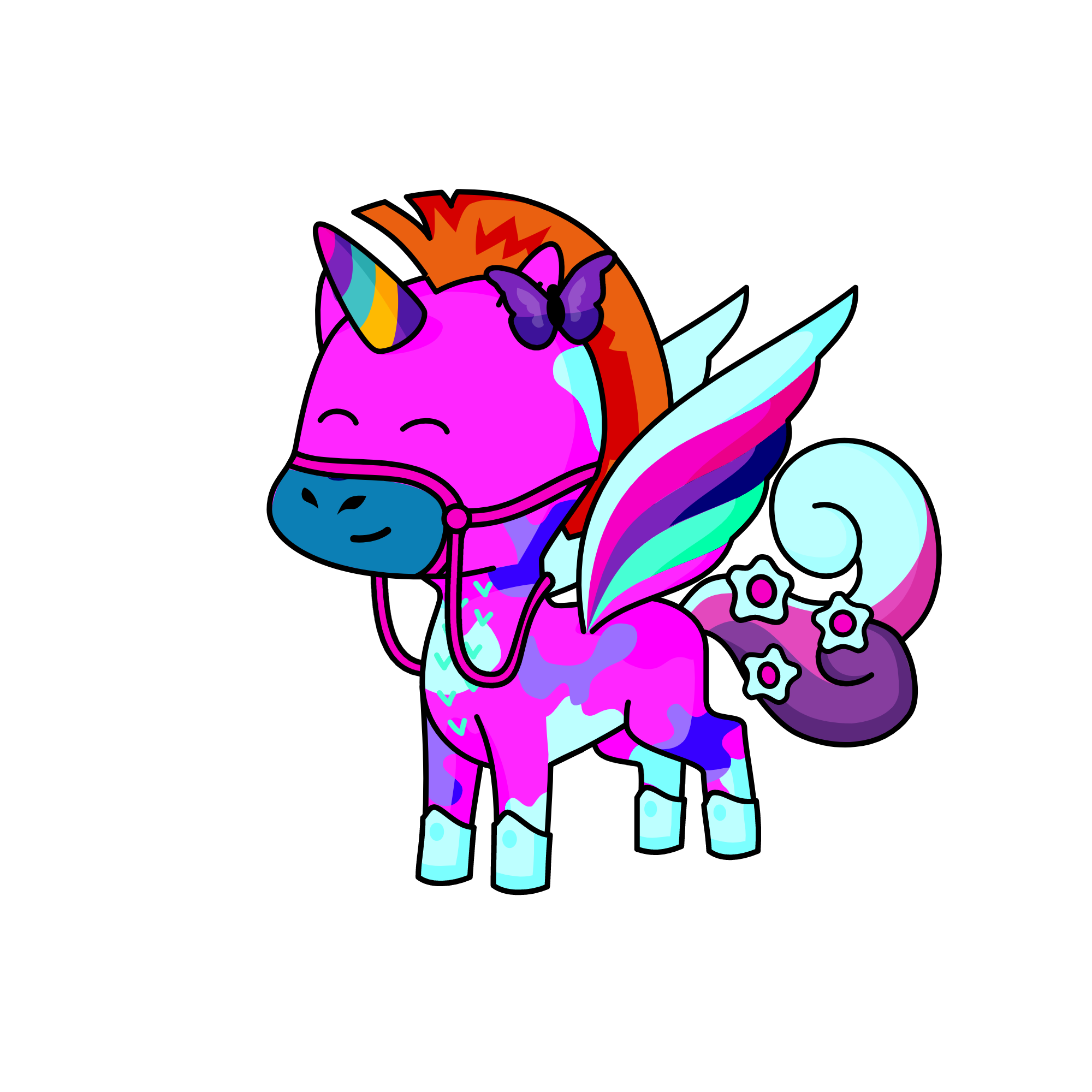 arco iris, the unicorn