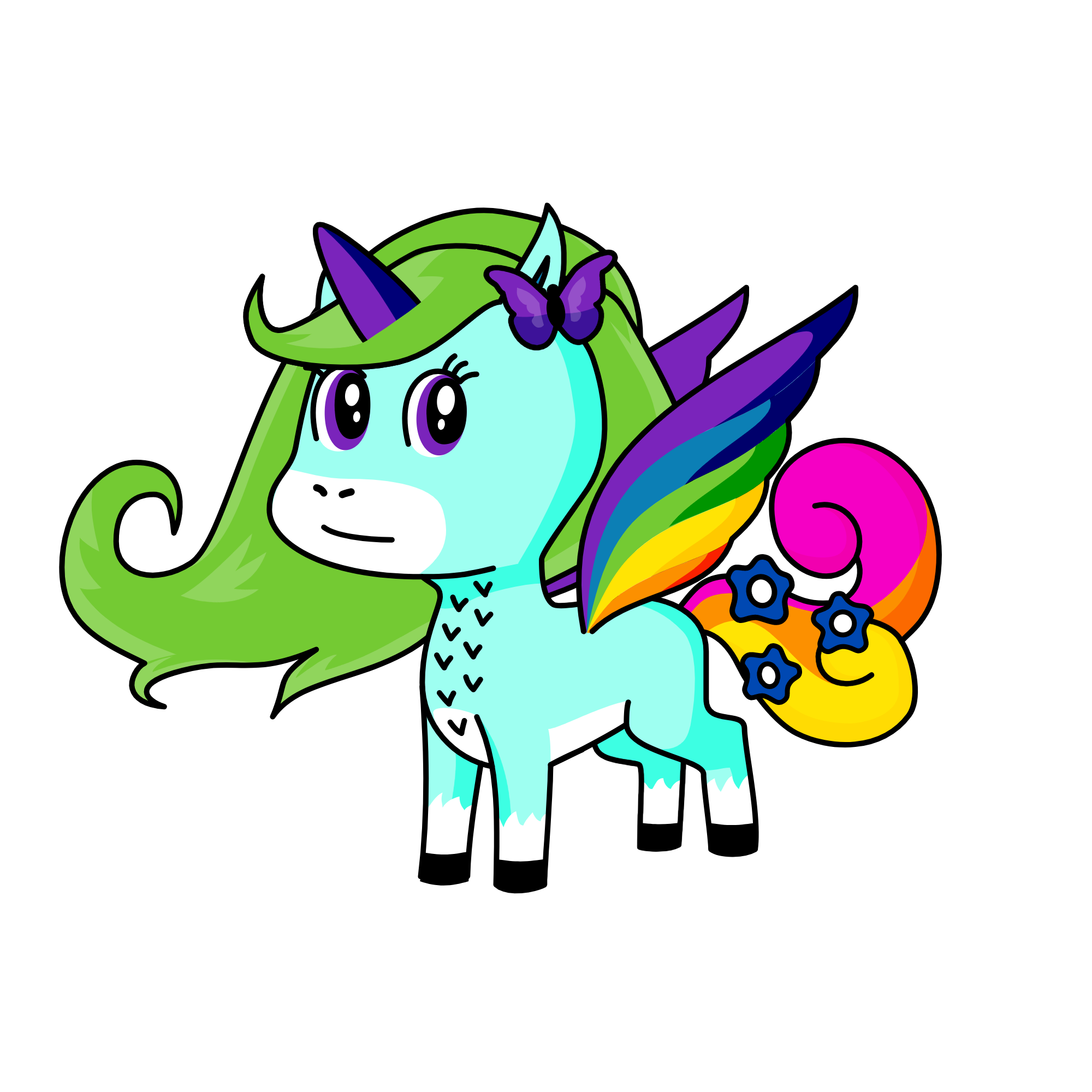 Muffin, the unicorn