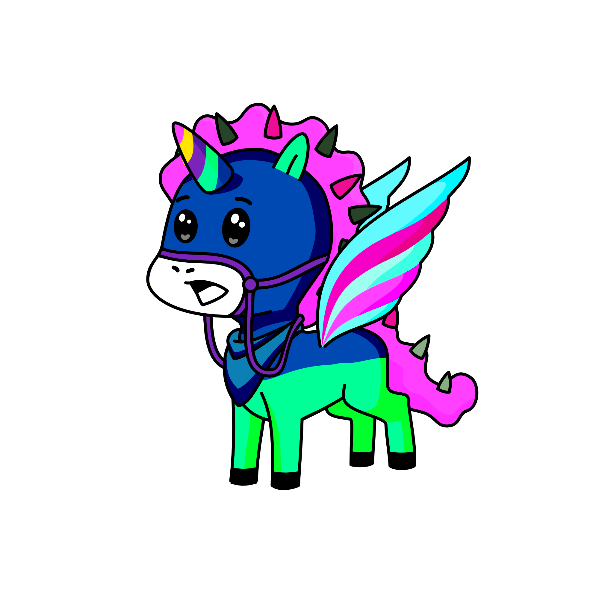 chaos chaos chaos corn, the unicorn