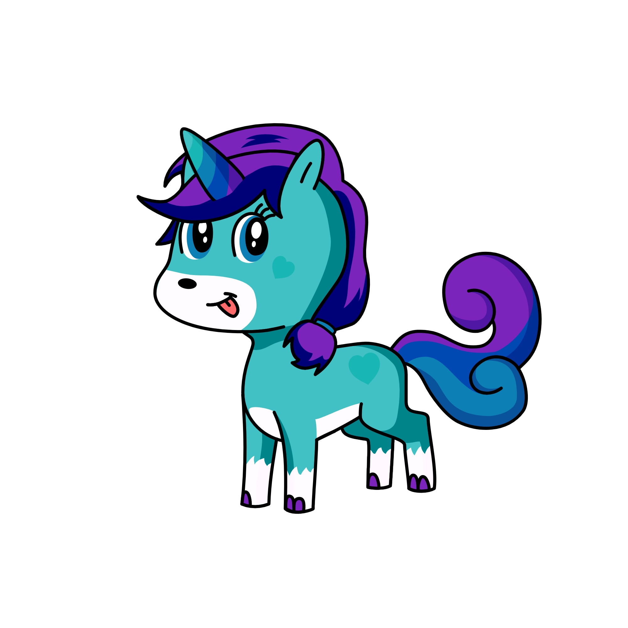 Sparky, the unicorn