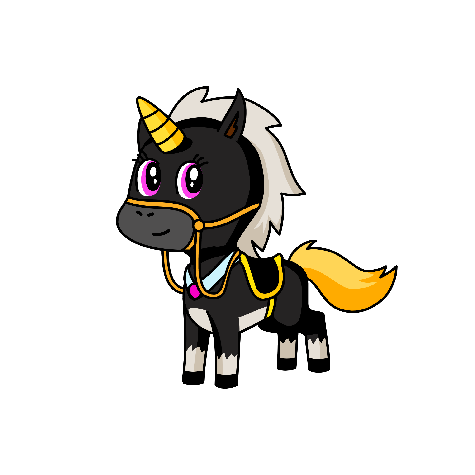 night, the unicorn
