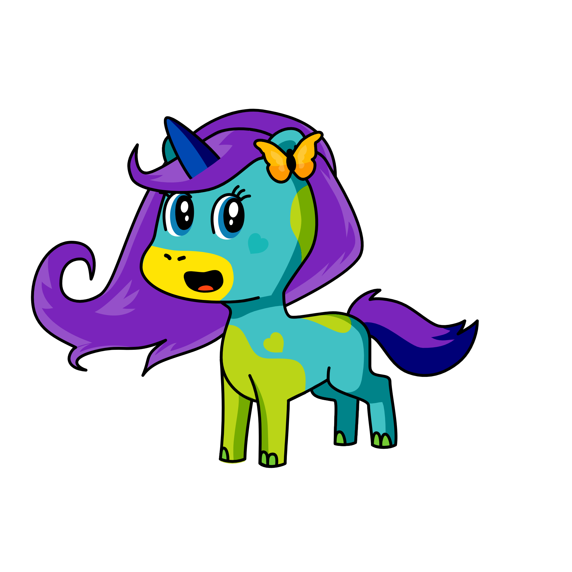 Lolly, the unicorn