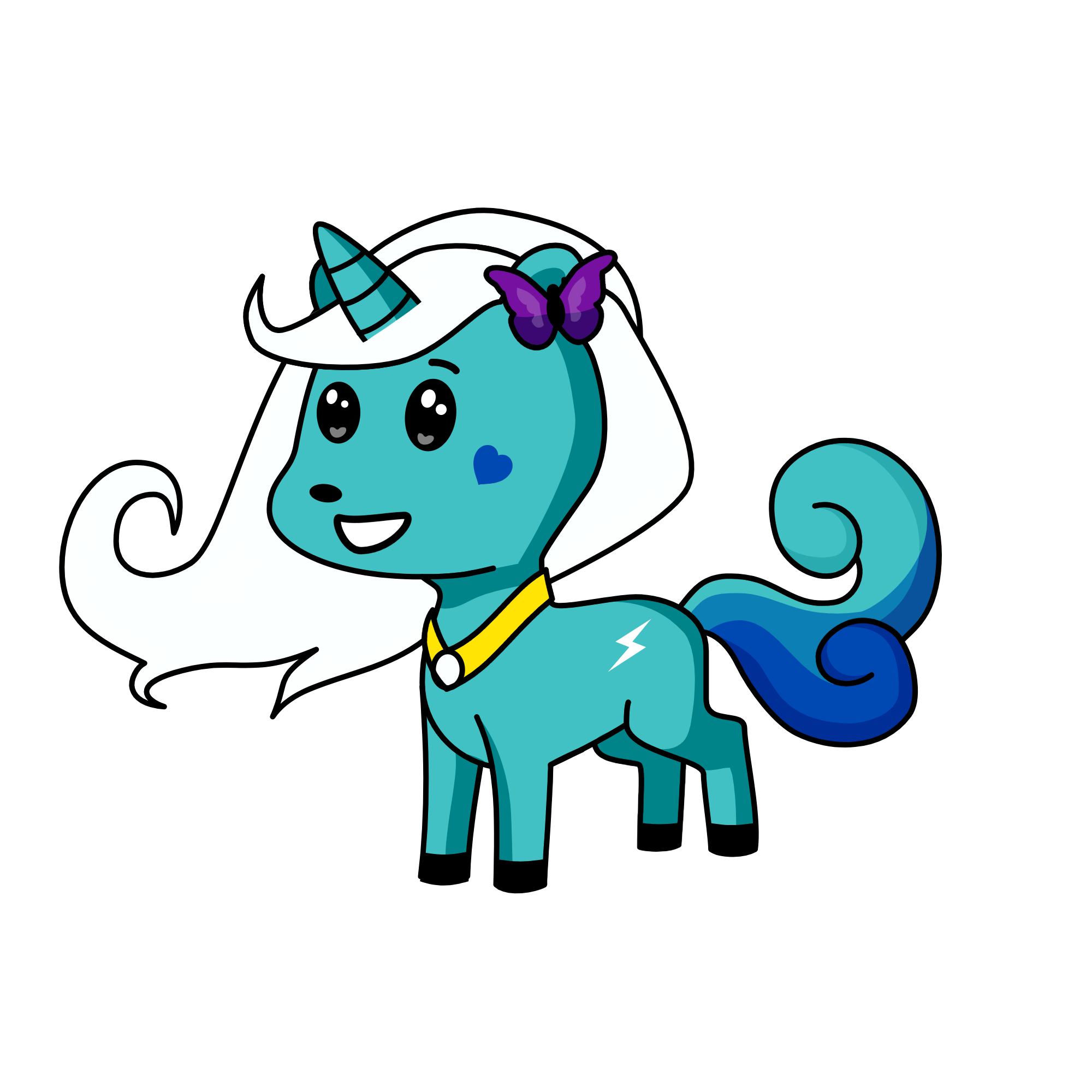 Twilight sparkle, the unicorn