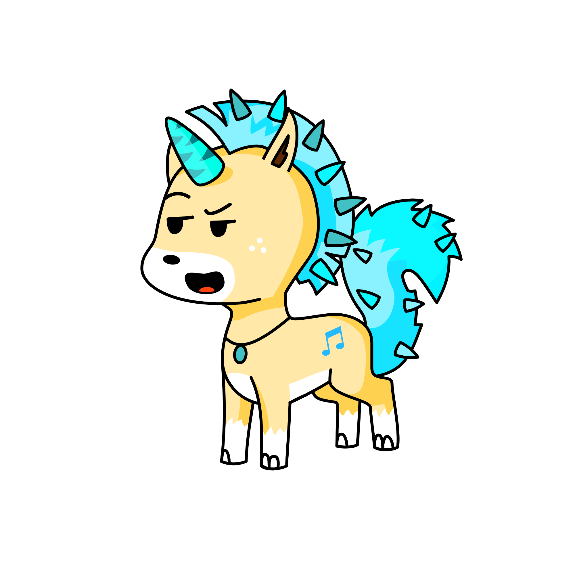 Sora, the unicorn