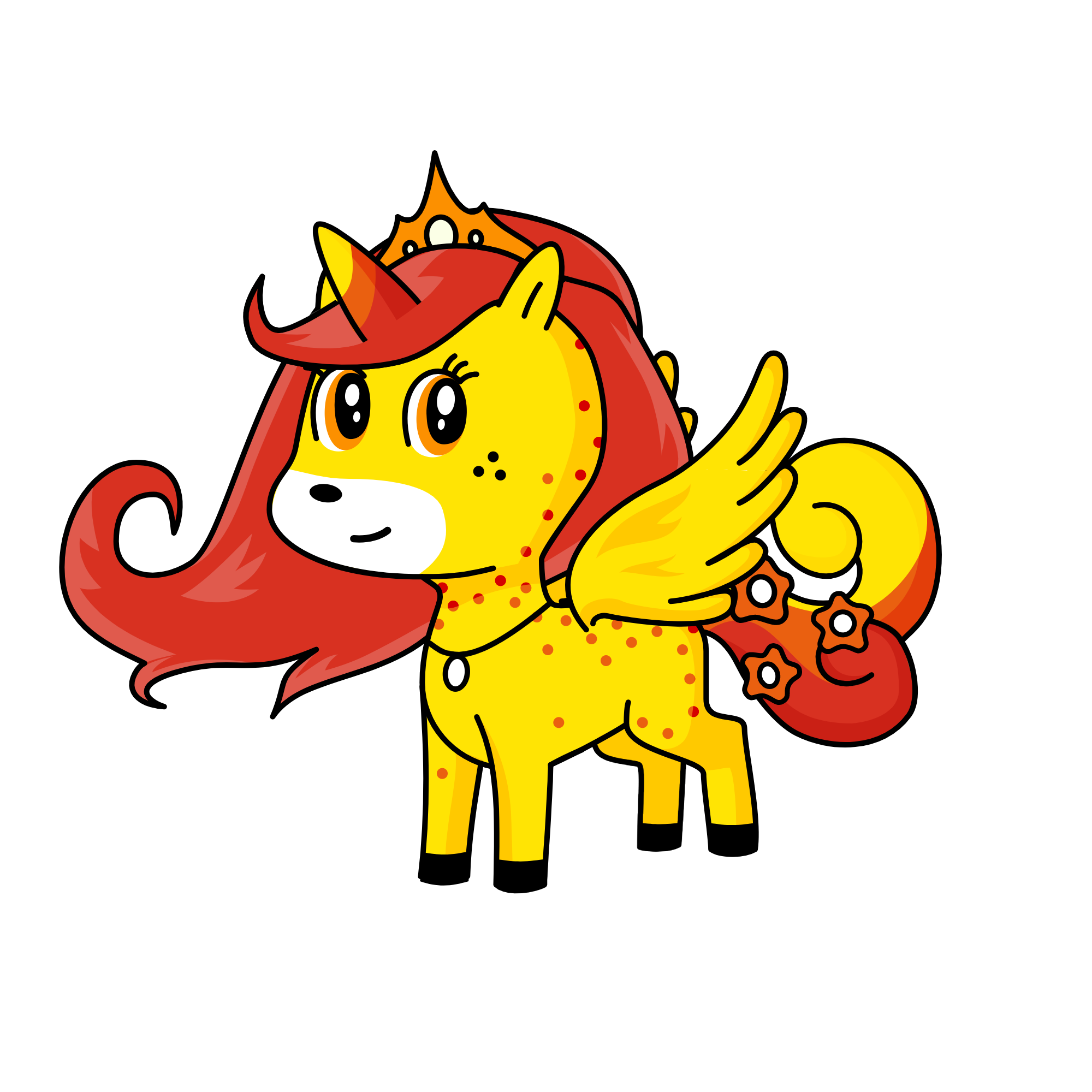 the queen of deserts, the unicorn