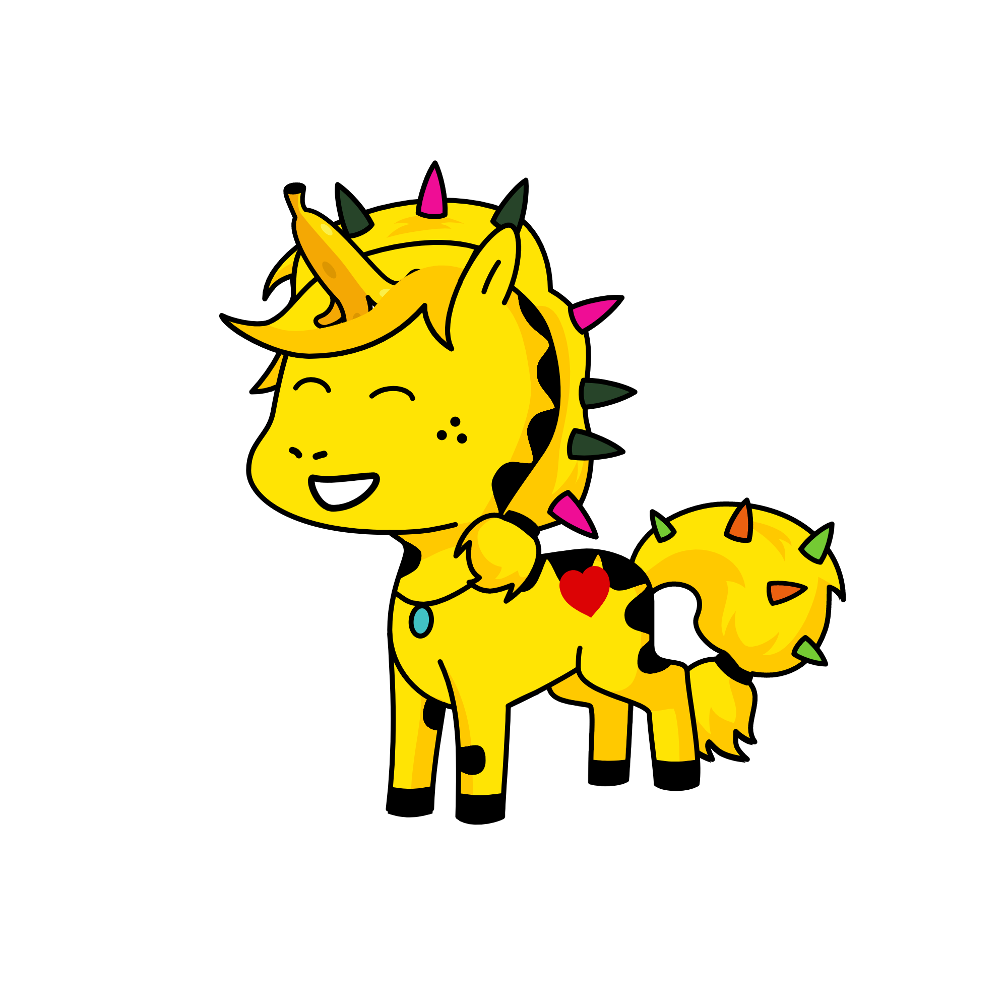 Banananono, the unicorn