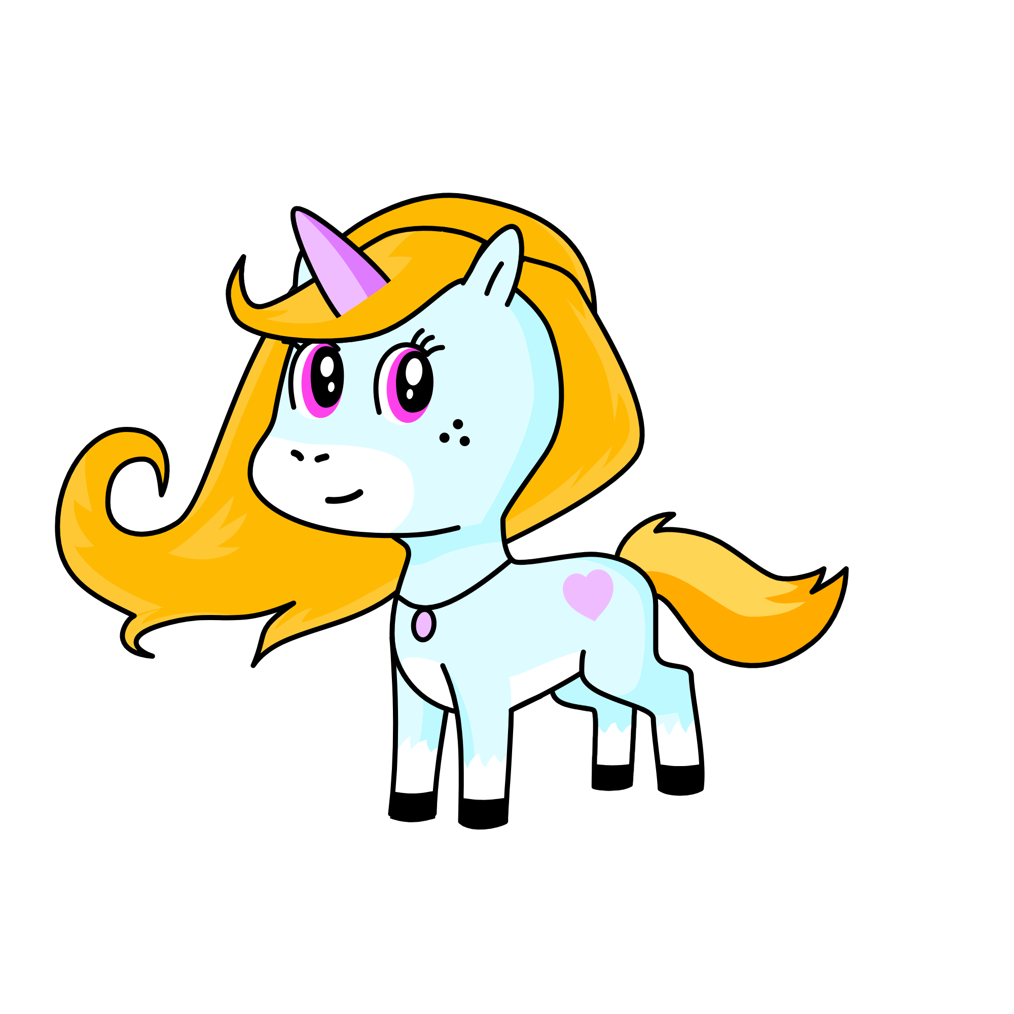 cuteness, the unicorn