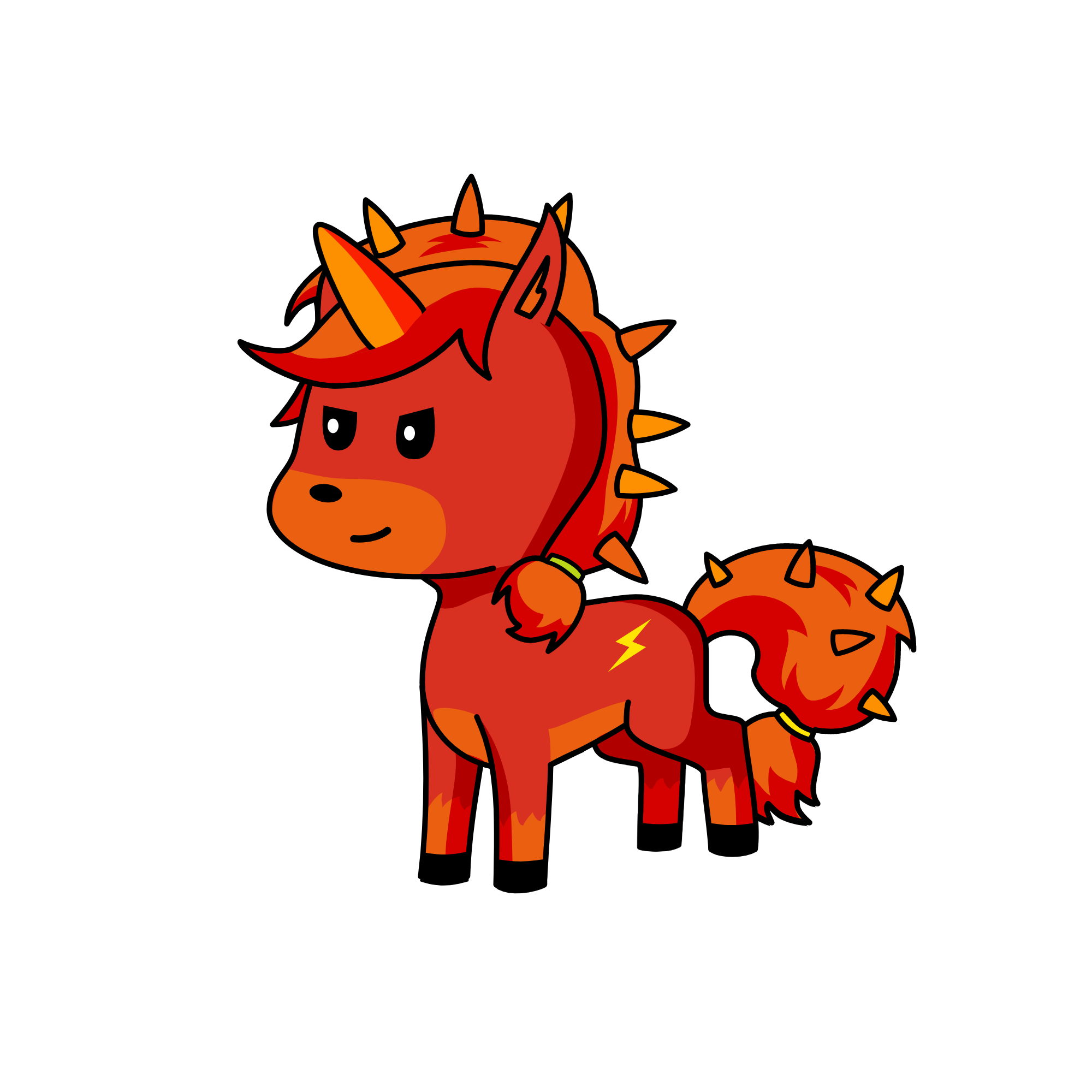 spike-a-bell, the unicorn