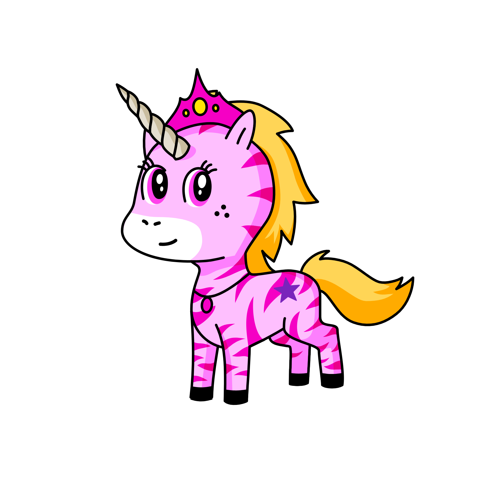 LİSALUNA, the unicorn