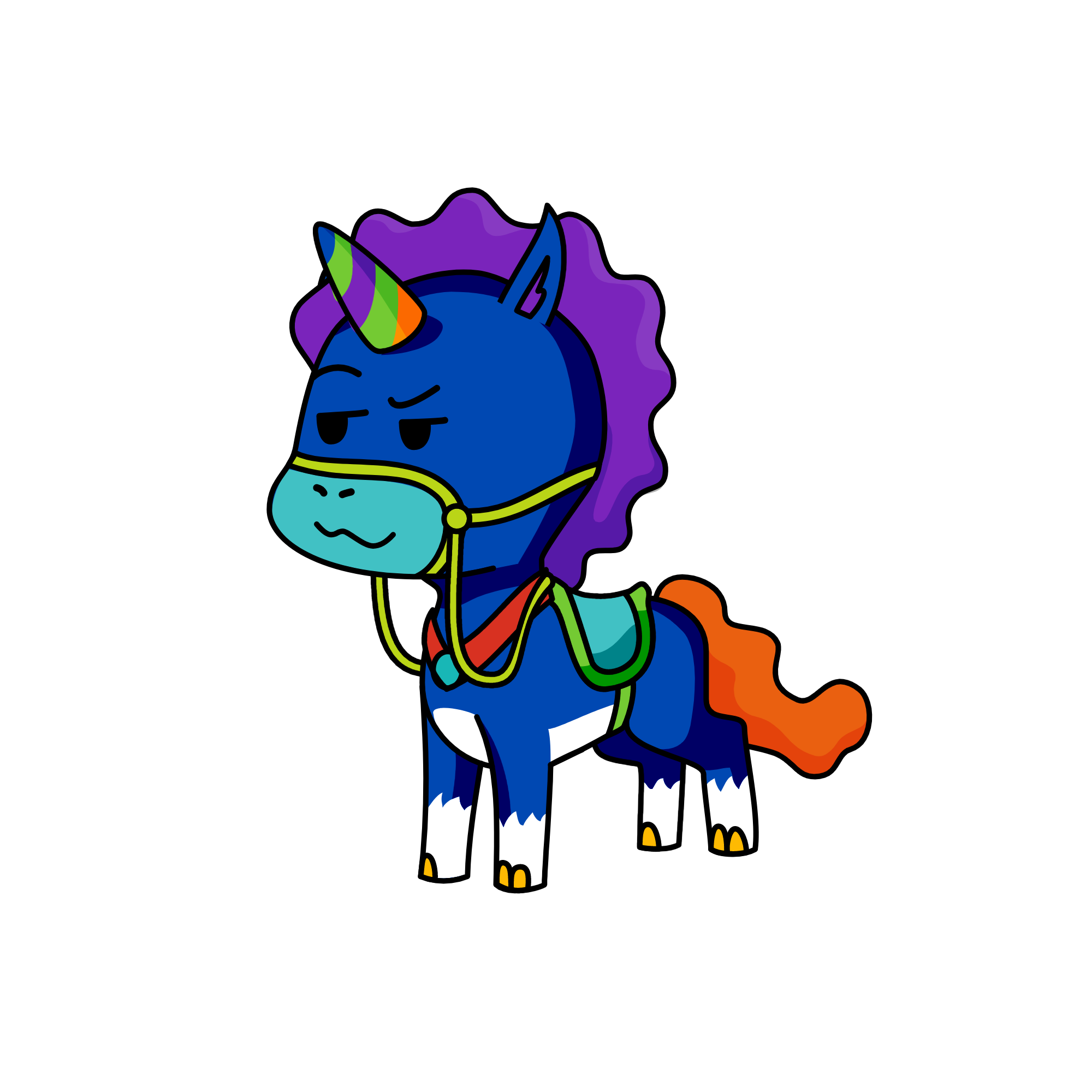 sadicorn the awesome feelingsicorn, the unicorn