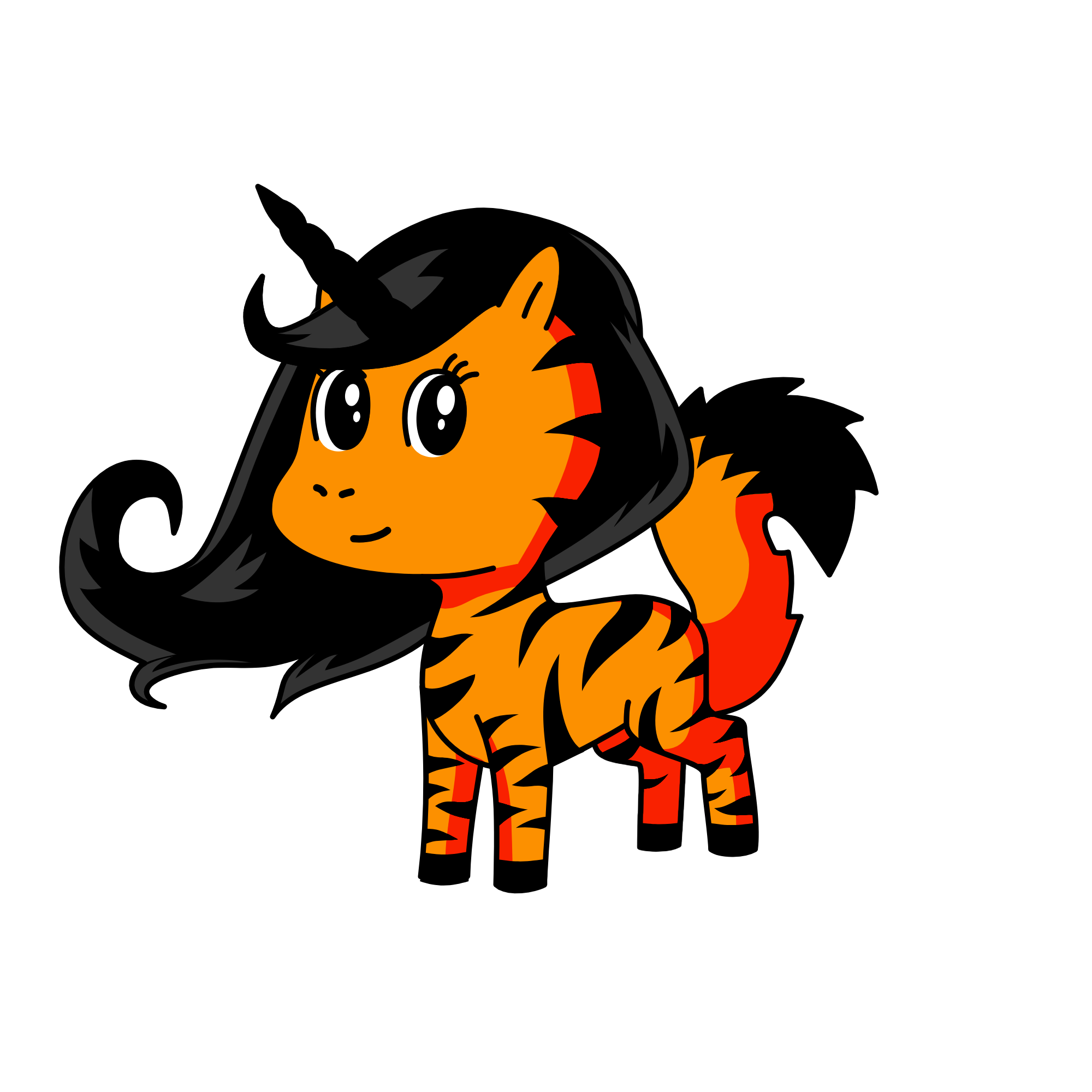 Tiger, the unicorn