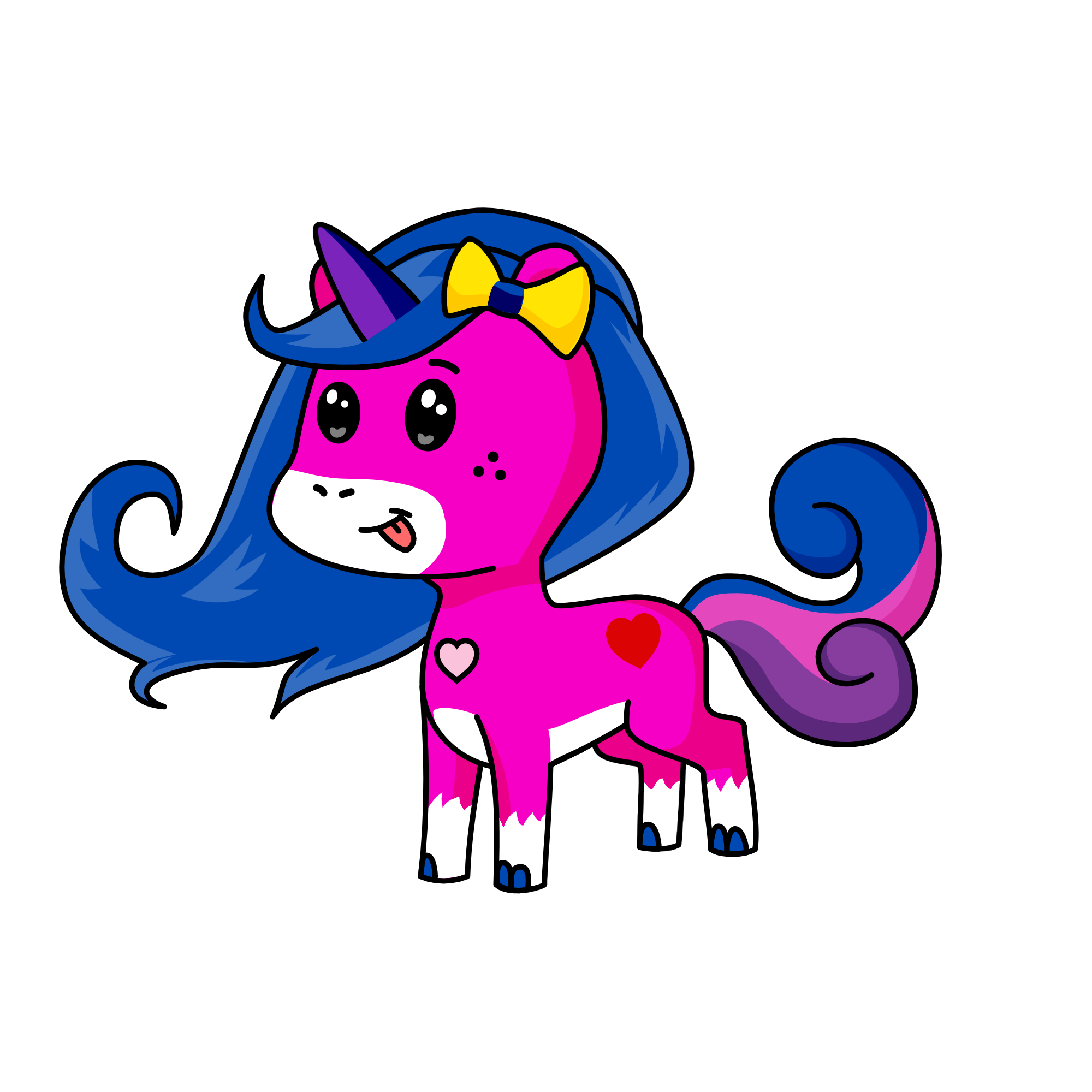 angelina, the unicorn