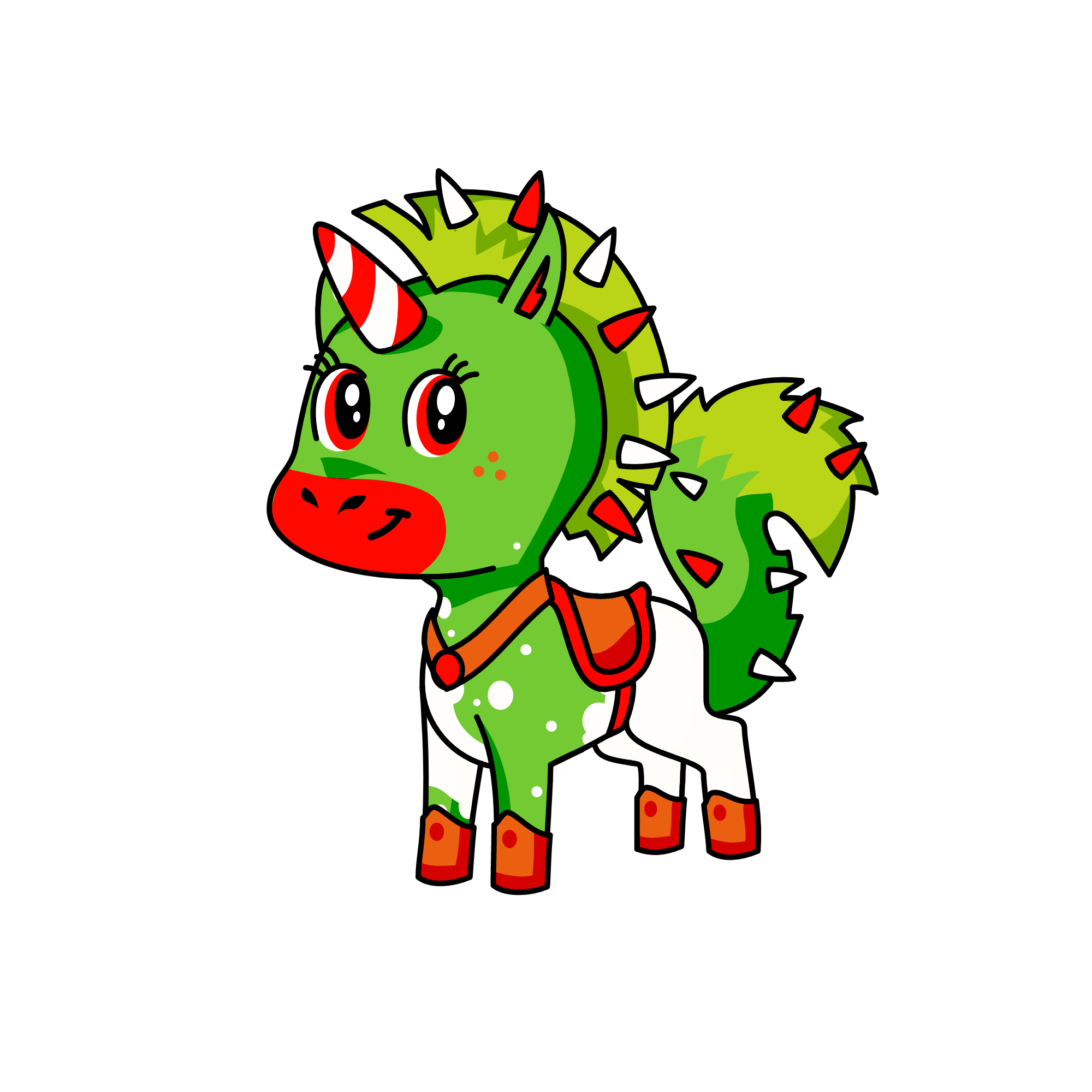 Zuckerstange, the unicorn