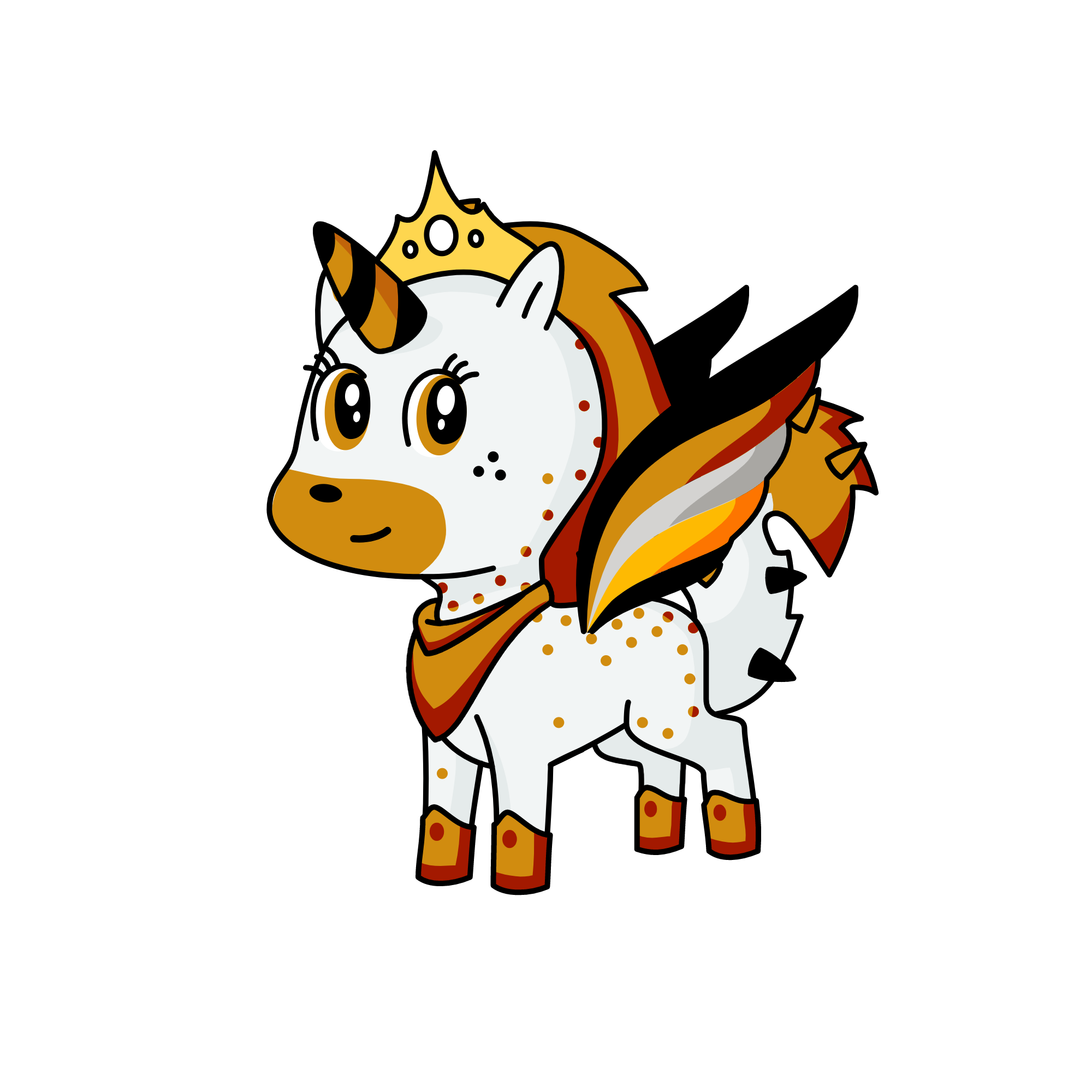 new years queen, the unicorn
