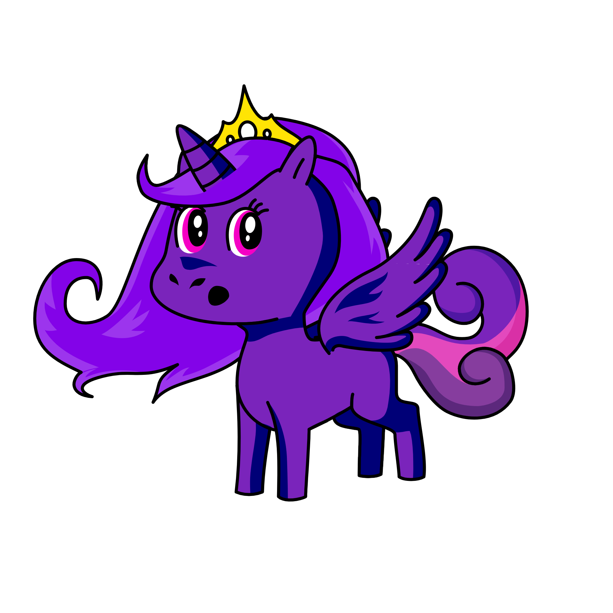 Twilight sparkle, the unicorn