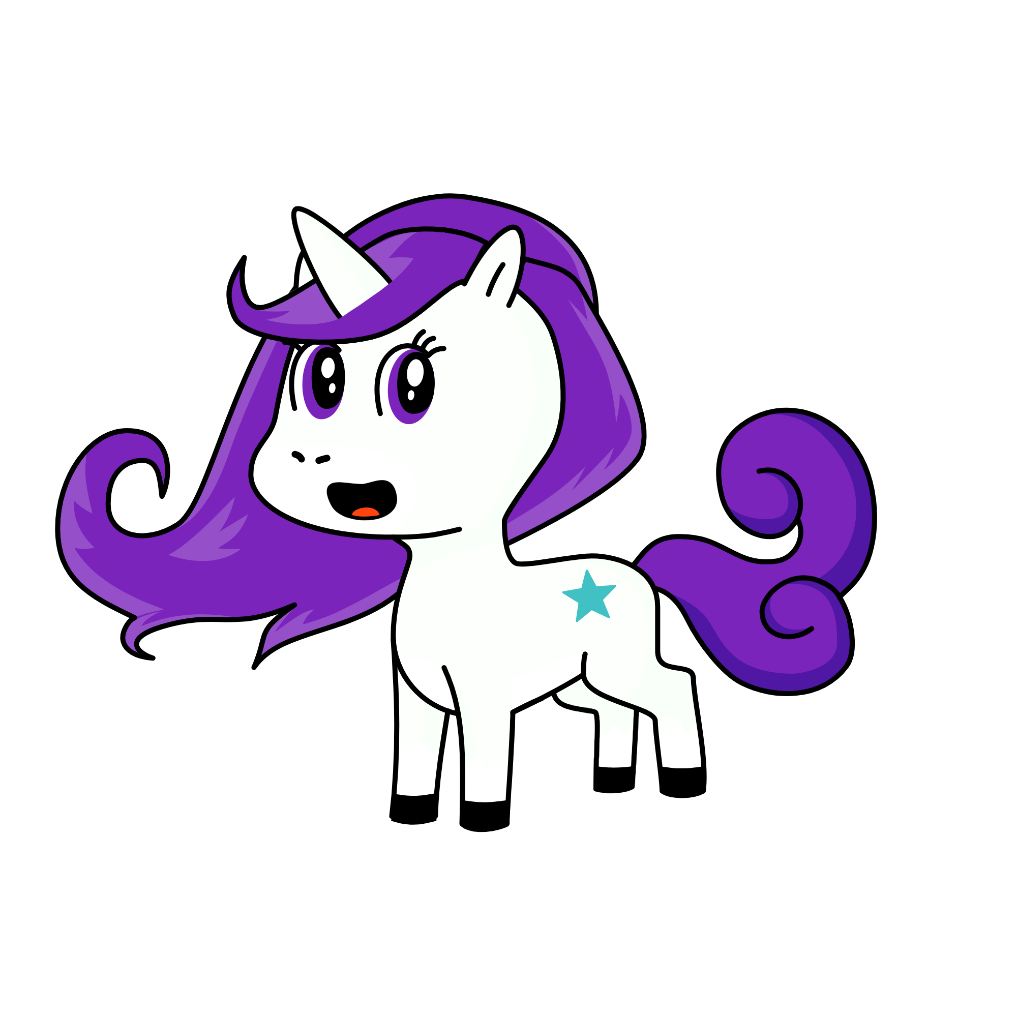 Rarity, the unicorn