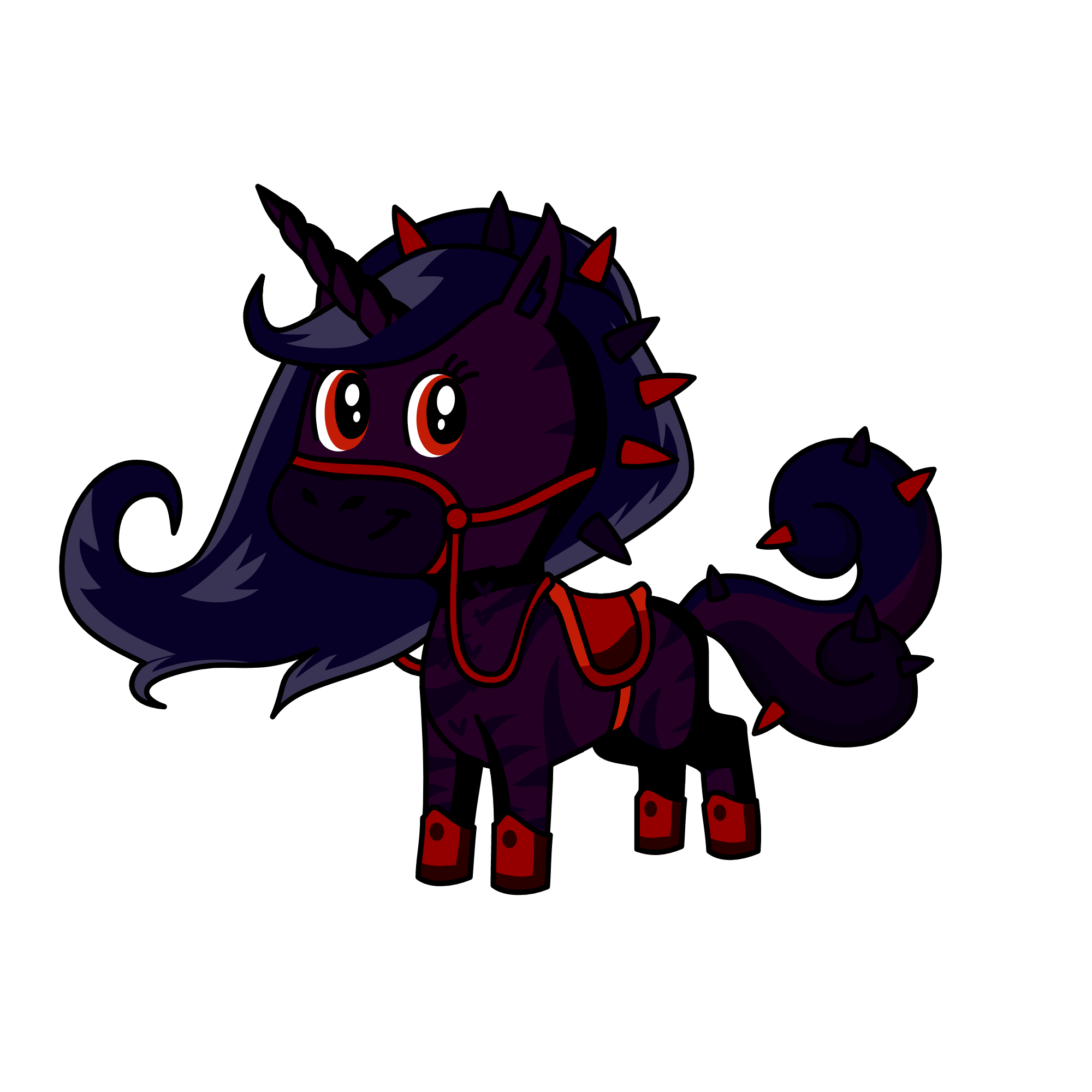 Demon, the unicorn
