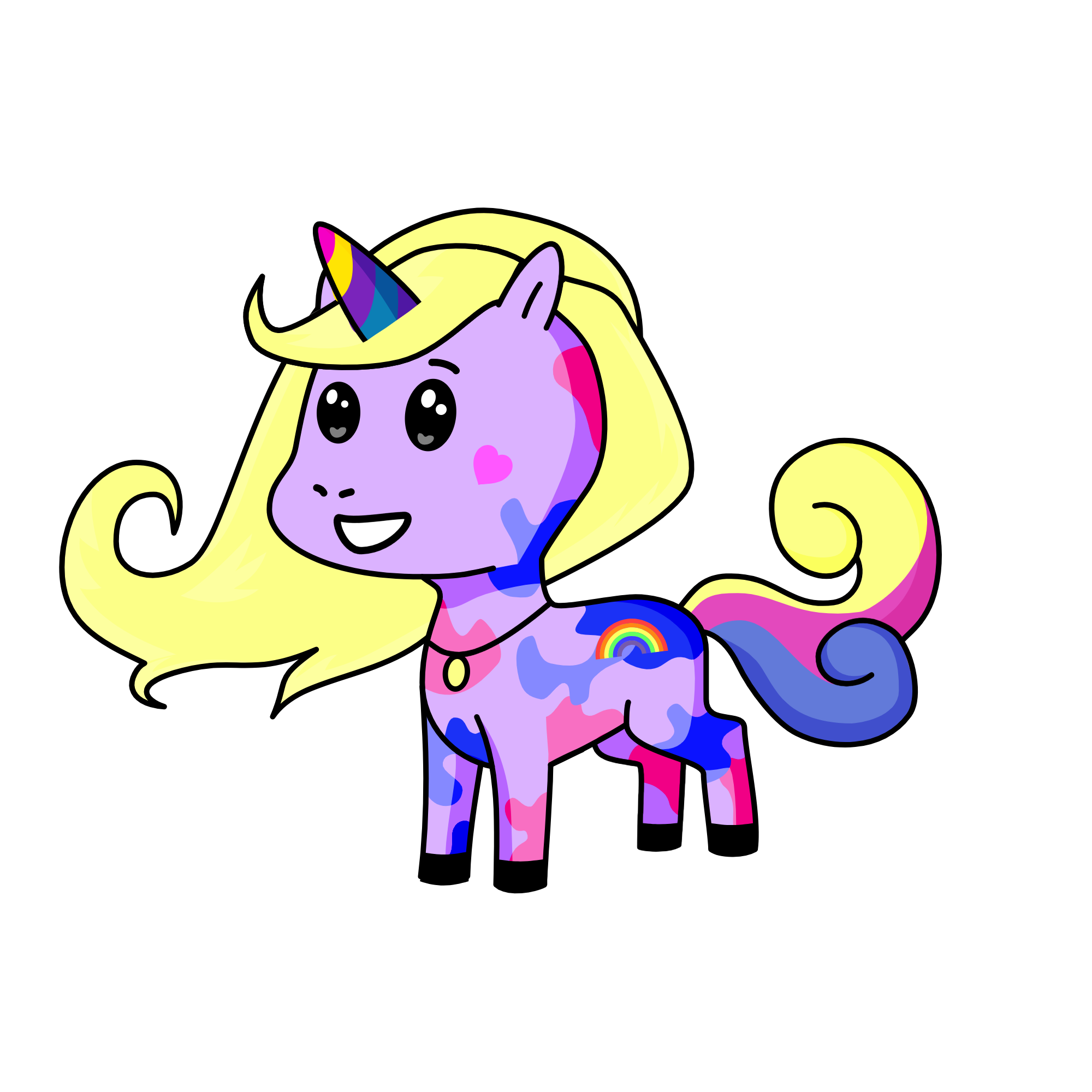 Crystal, the unicorn