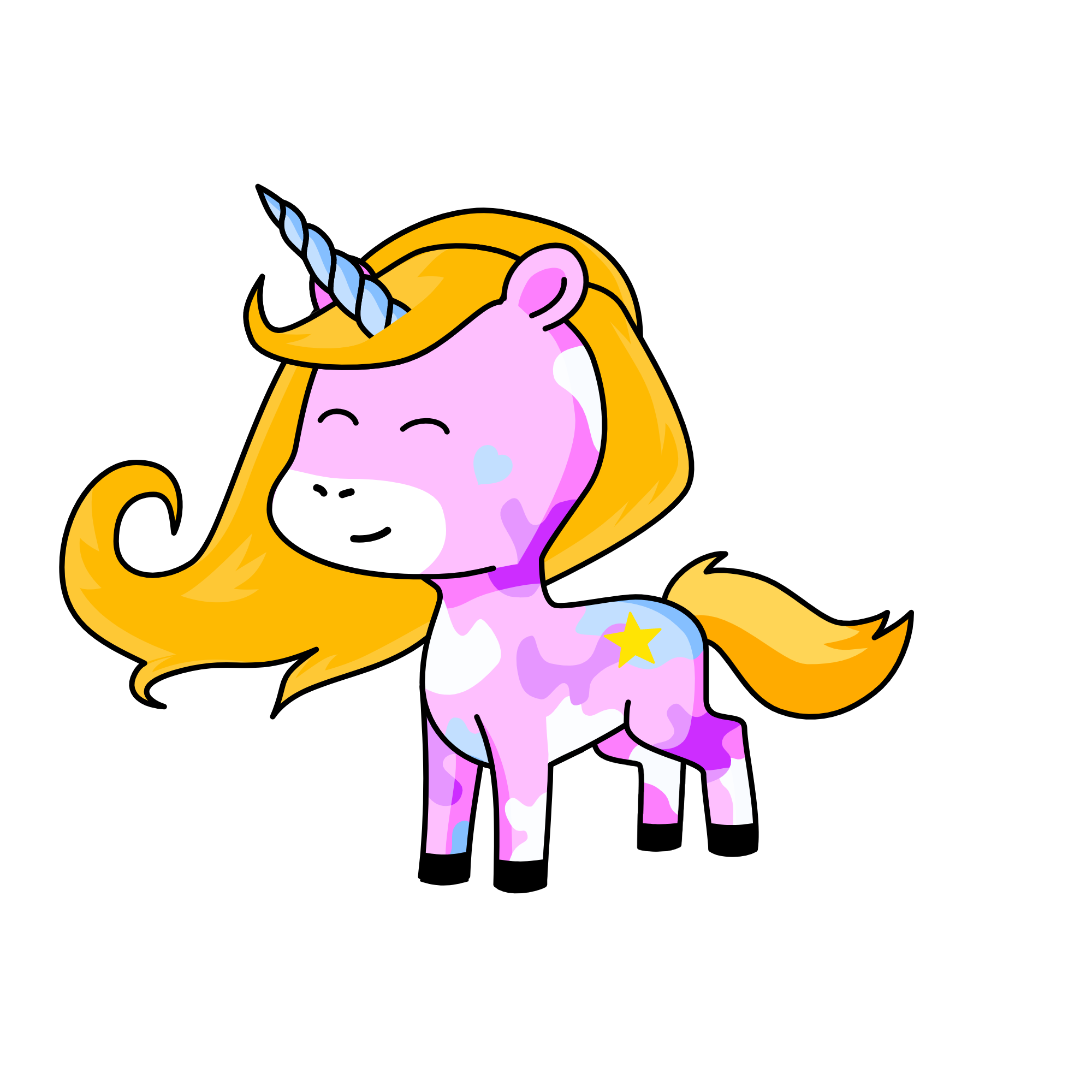 splaters, the unicorn