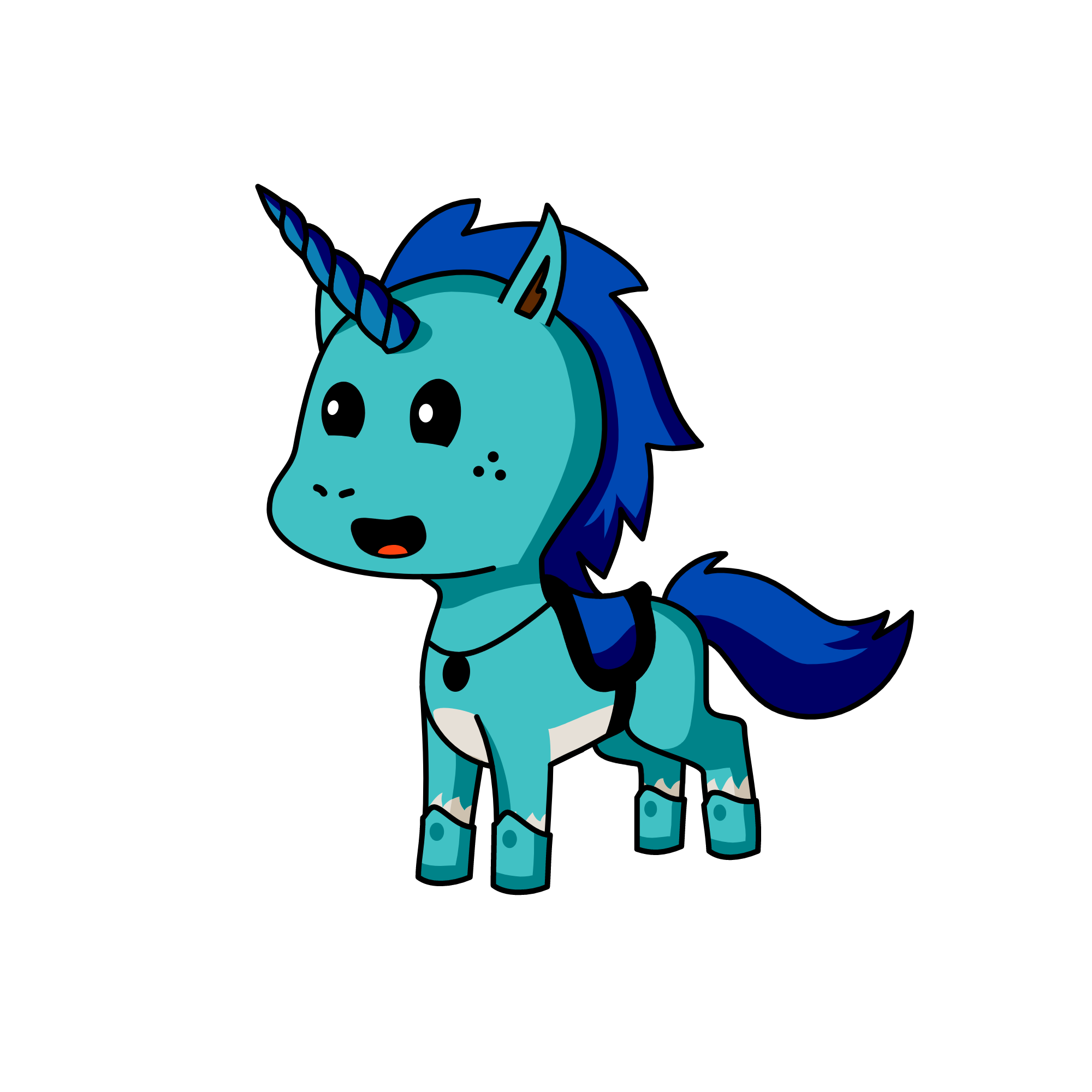 king damion, the unicorn