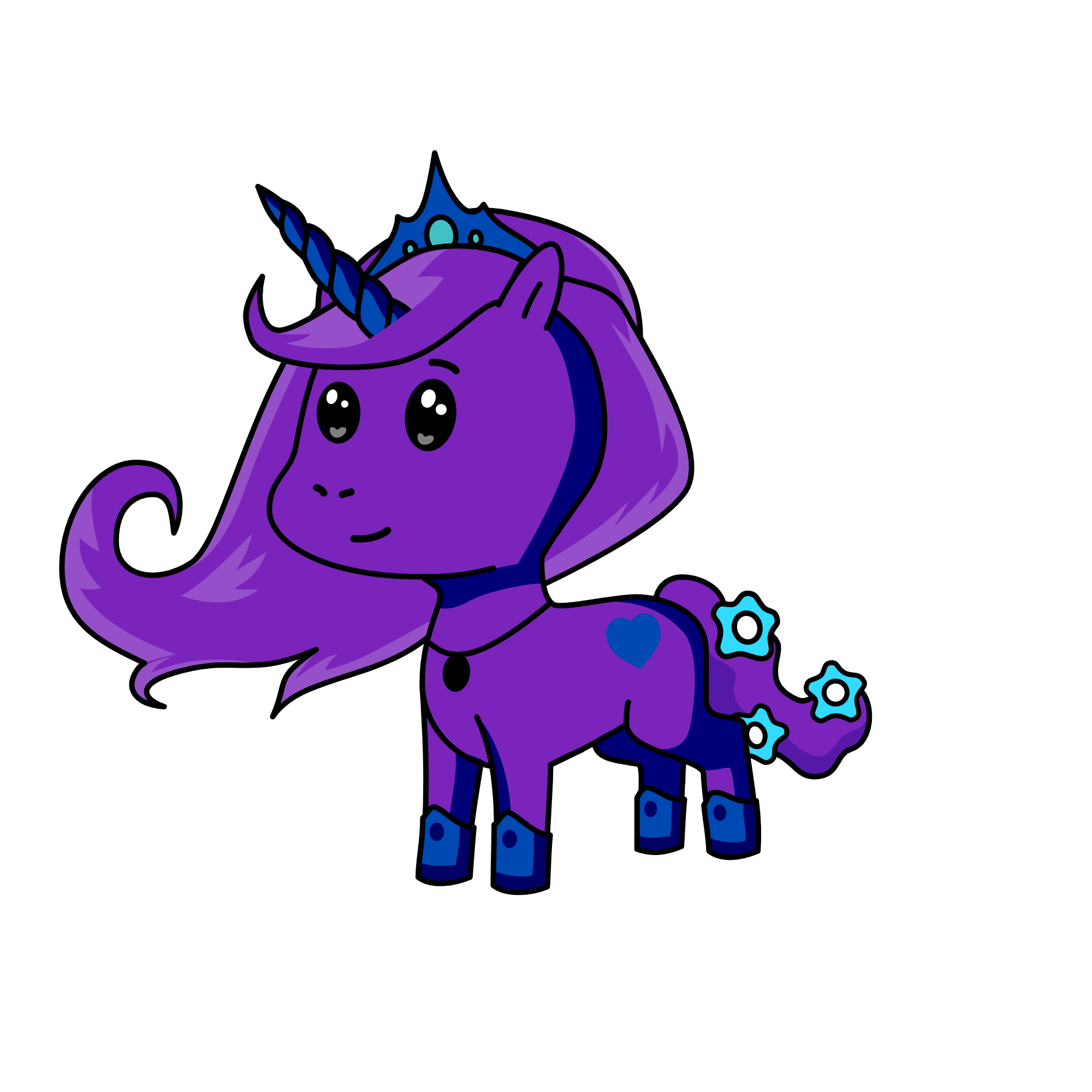 Qeen twilight sparkerle, the unicorn