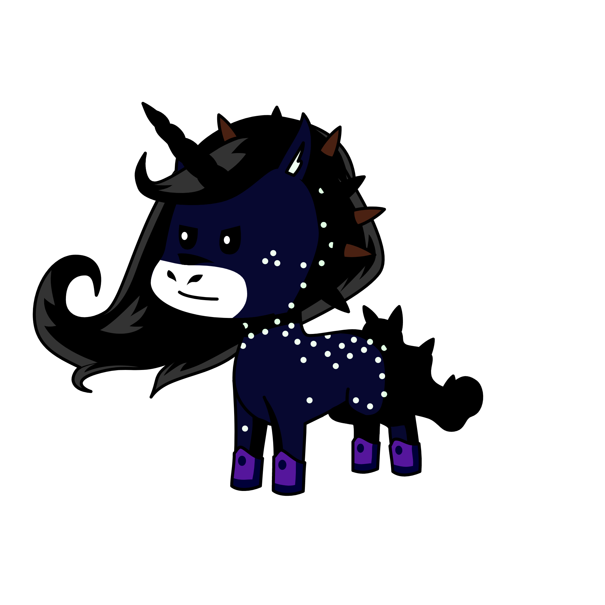 moon , the unicorn