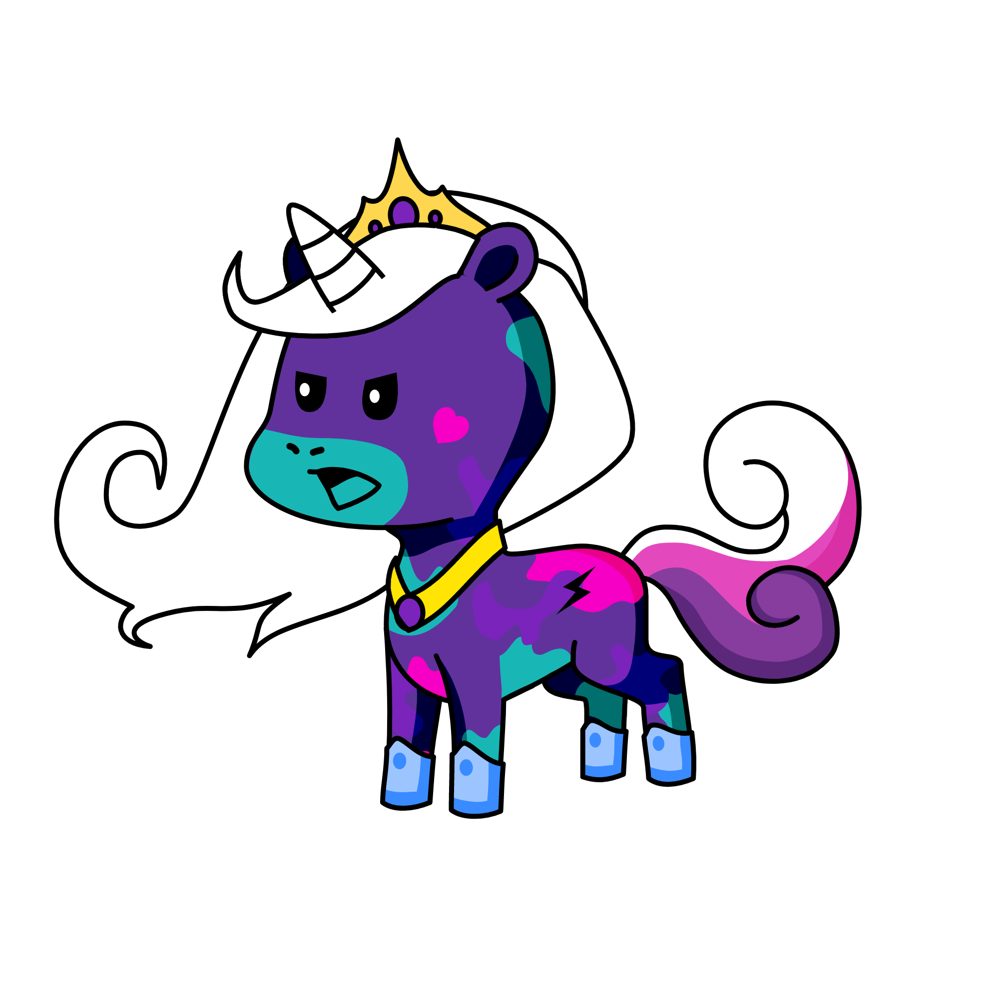 Princess Midnight, the unicorn