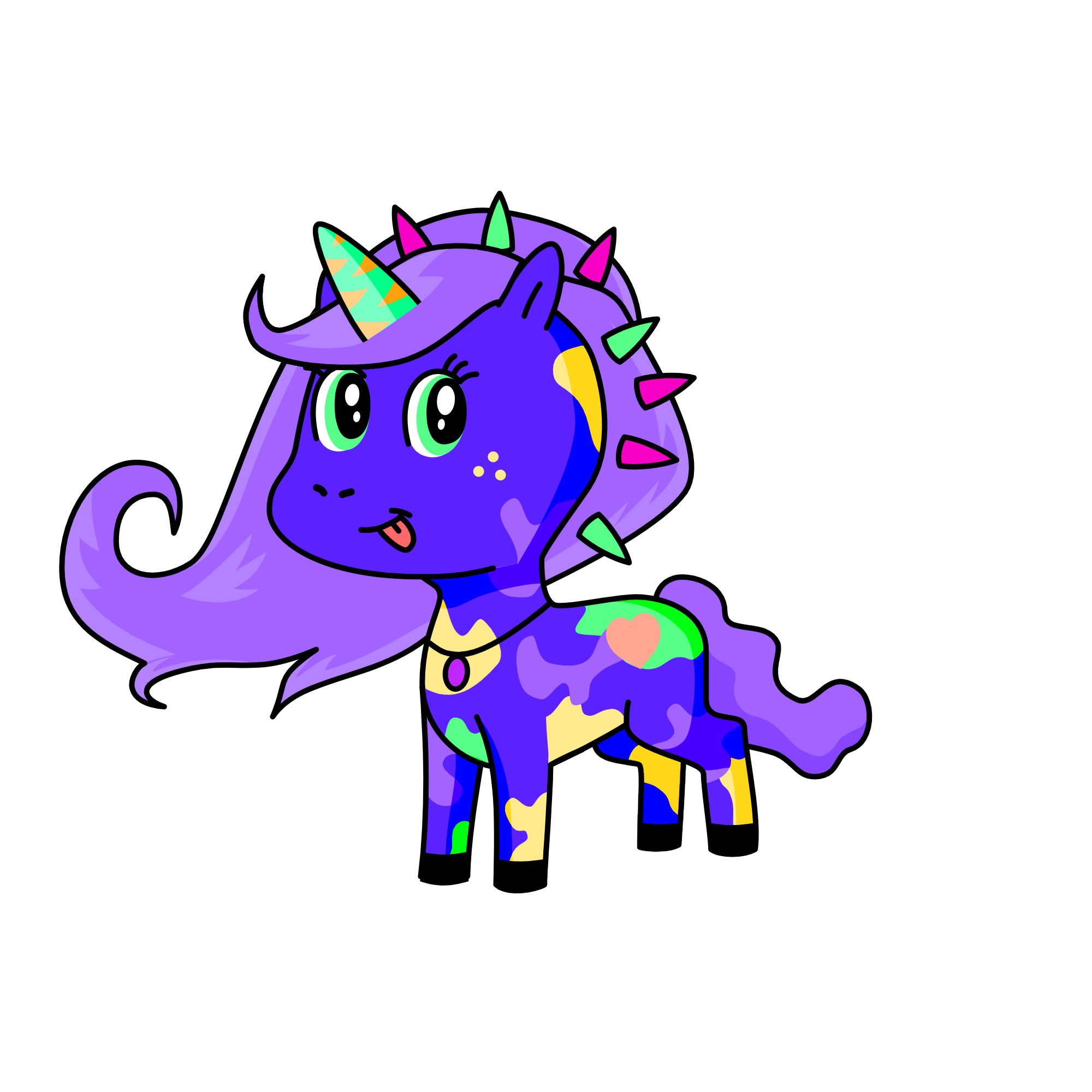 spalters, the unicorn