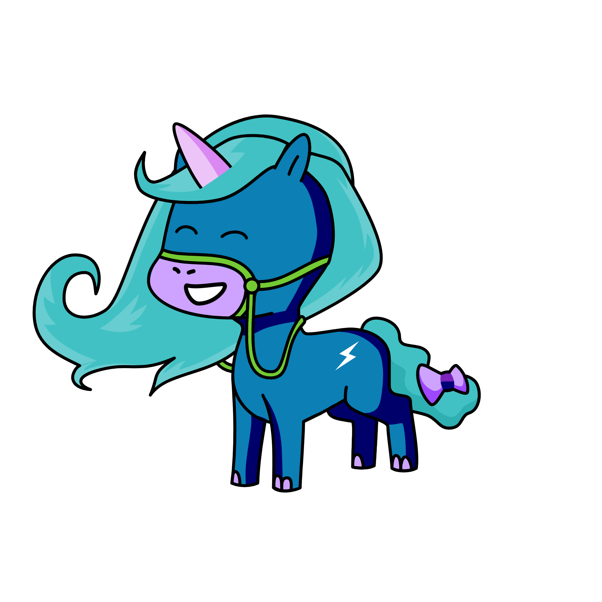 Lady, the unicorn
