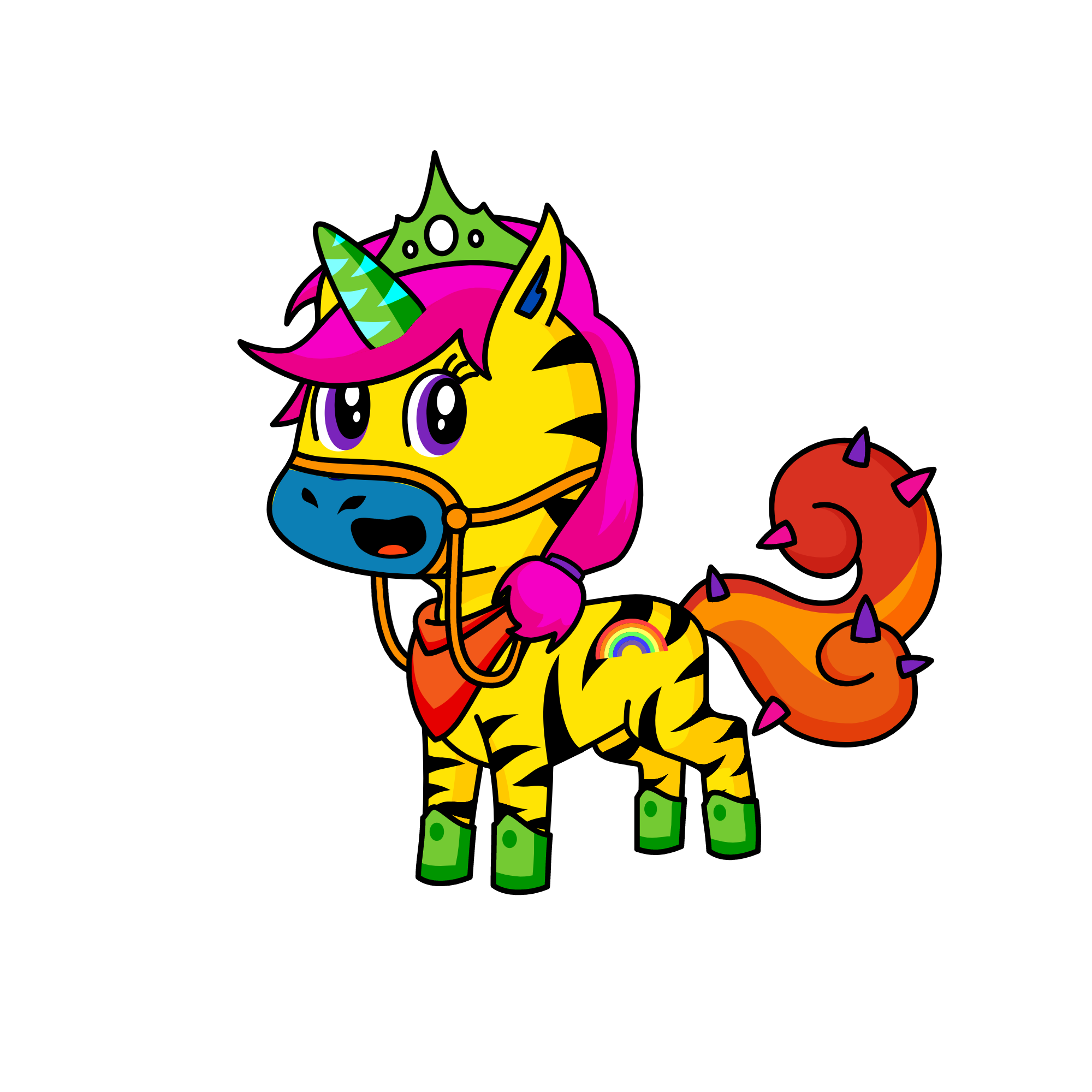 Priencess Cute, the unicorn