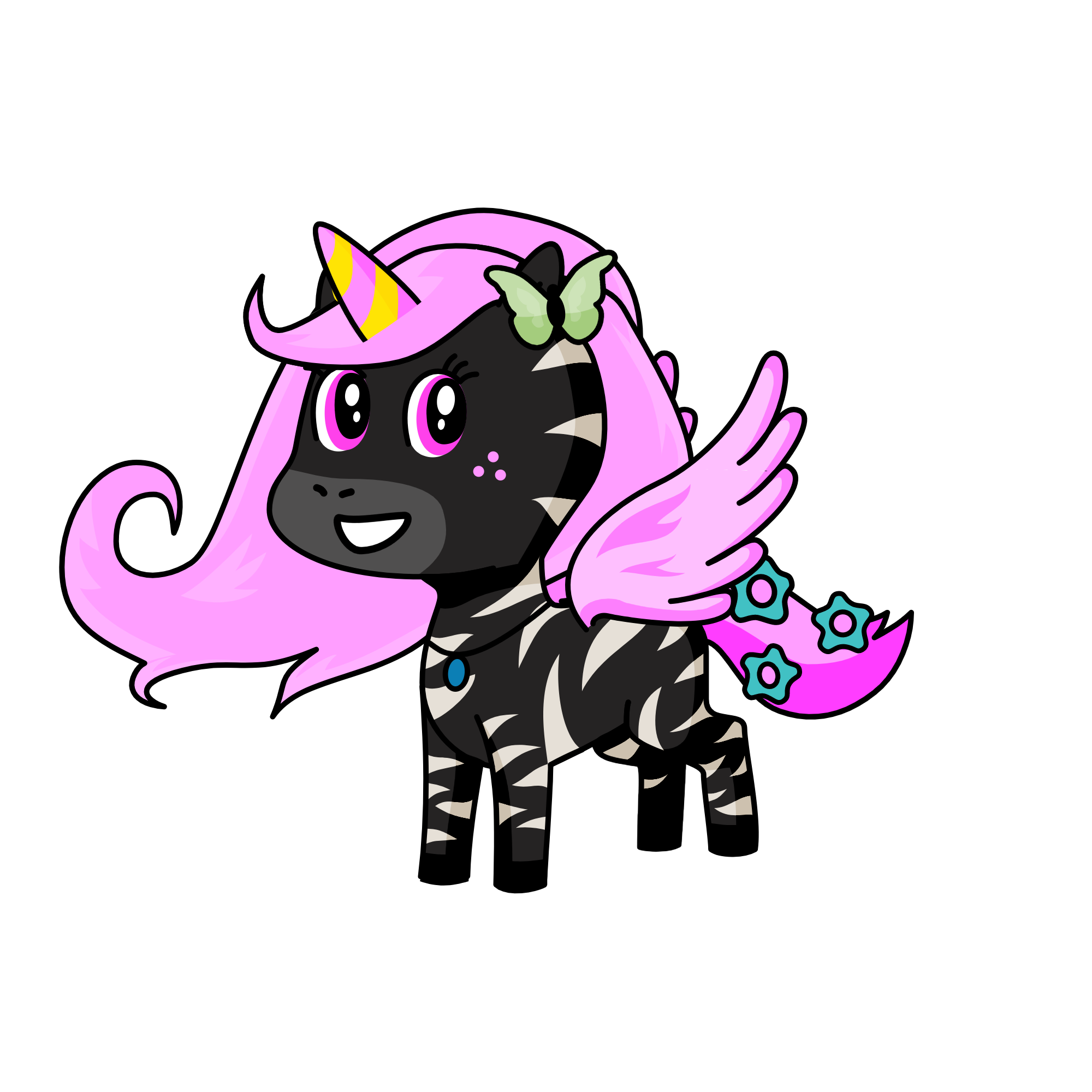 Felicia, the unicorn