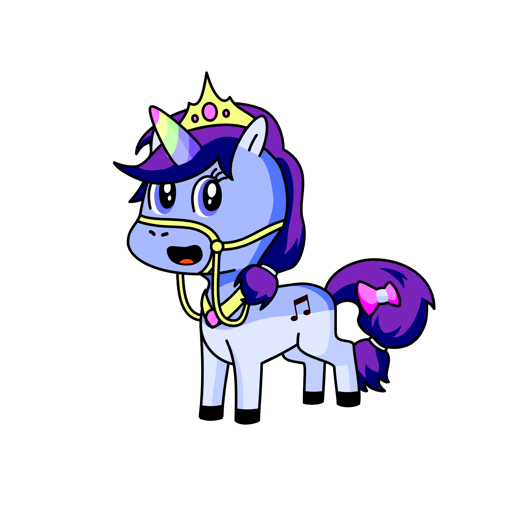 Spring, the unicorn