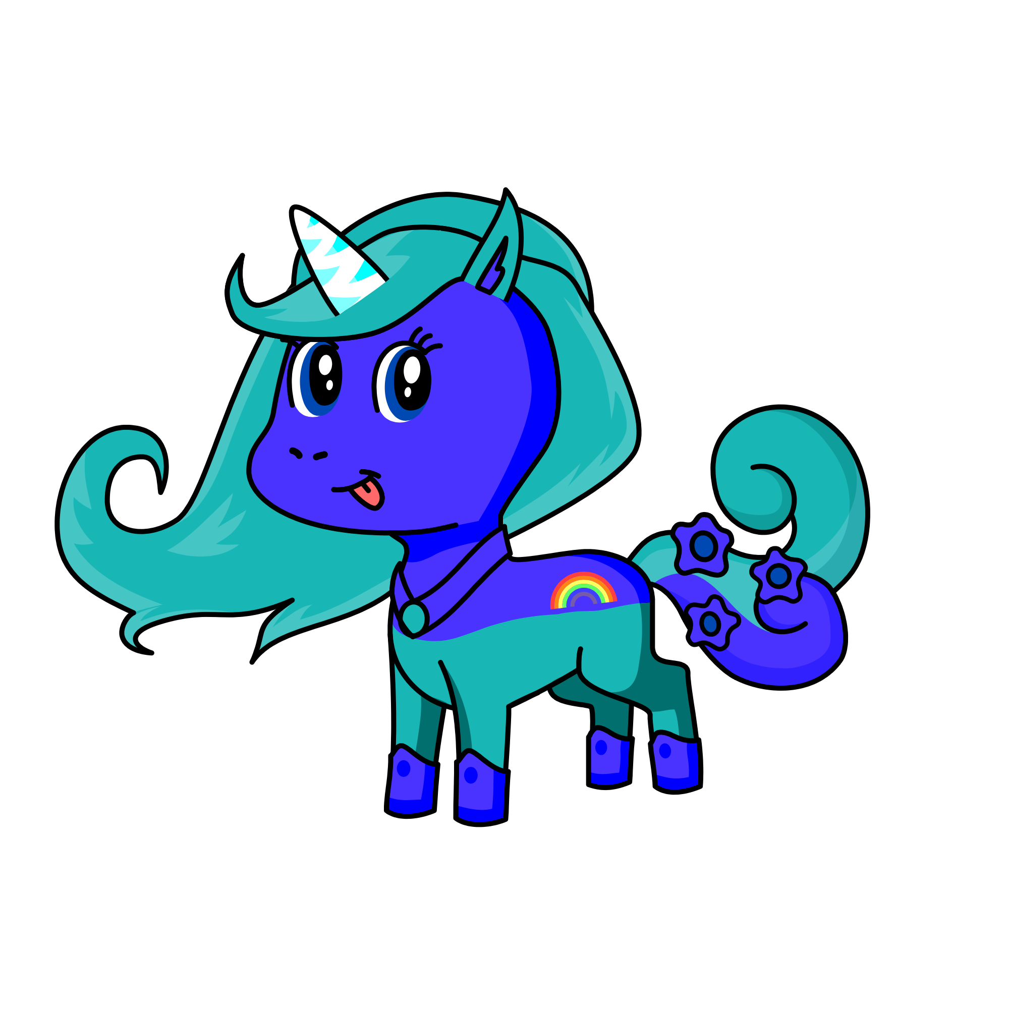 Chuluun, the unicorn