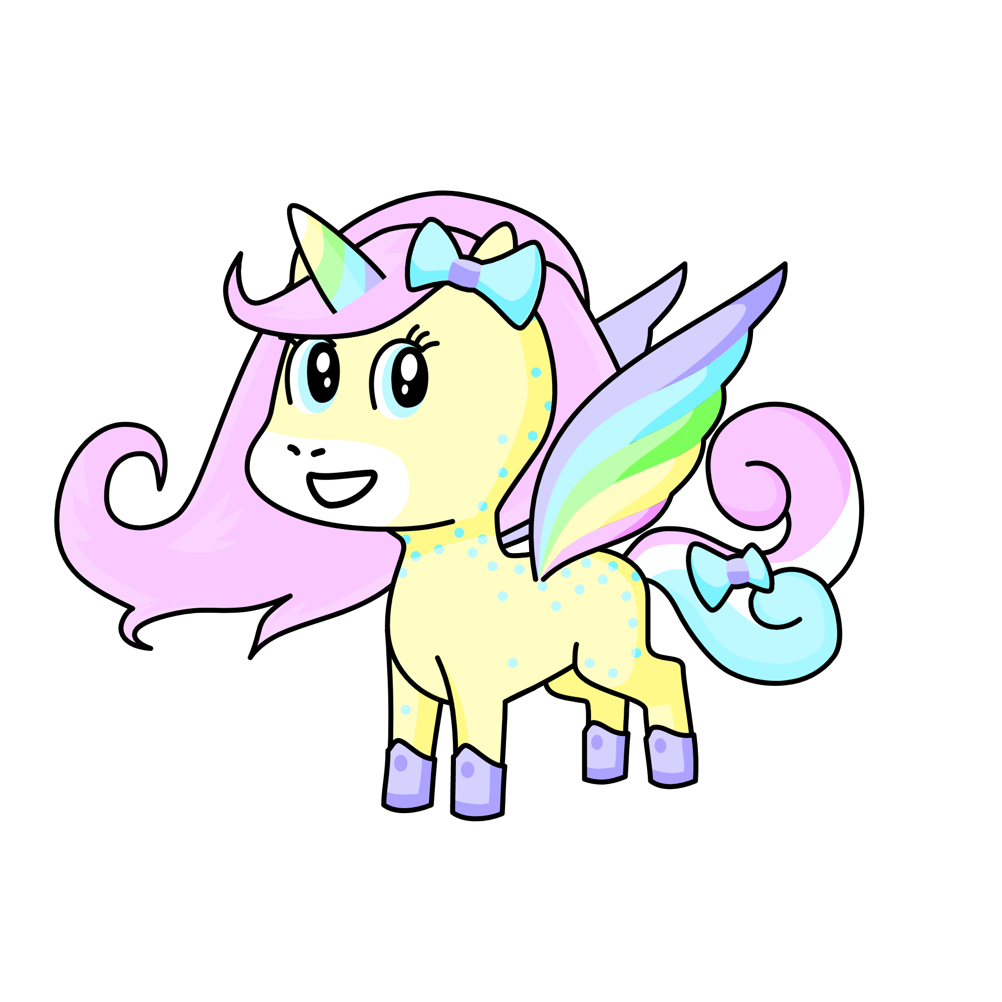 Joy, the unicorn
