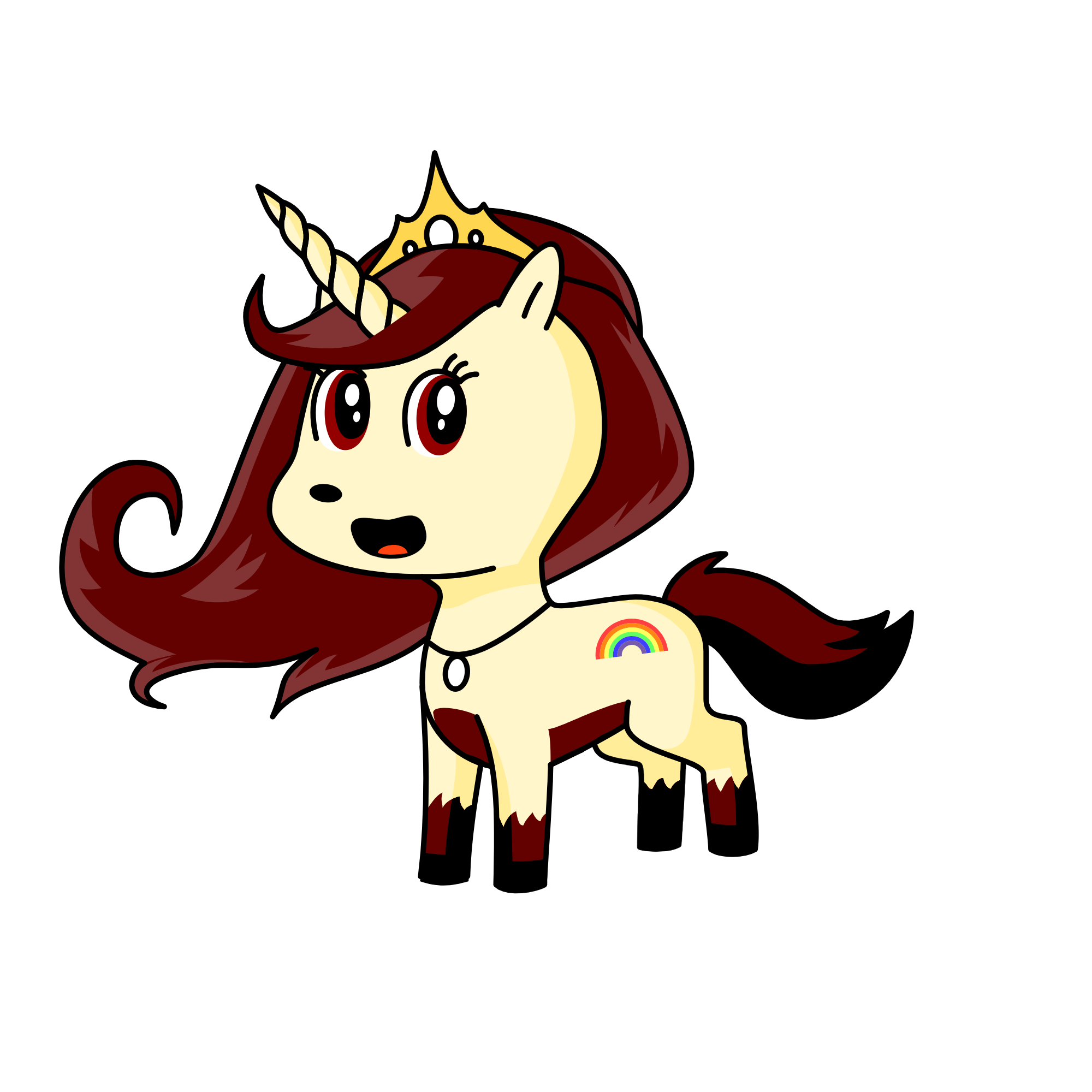 Princess Lia, the unicorn