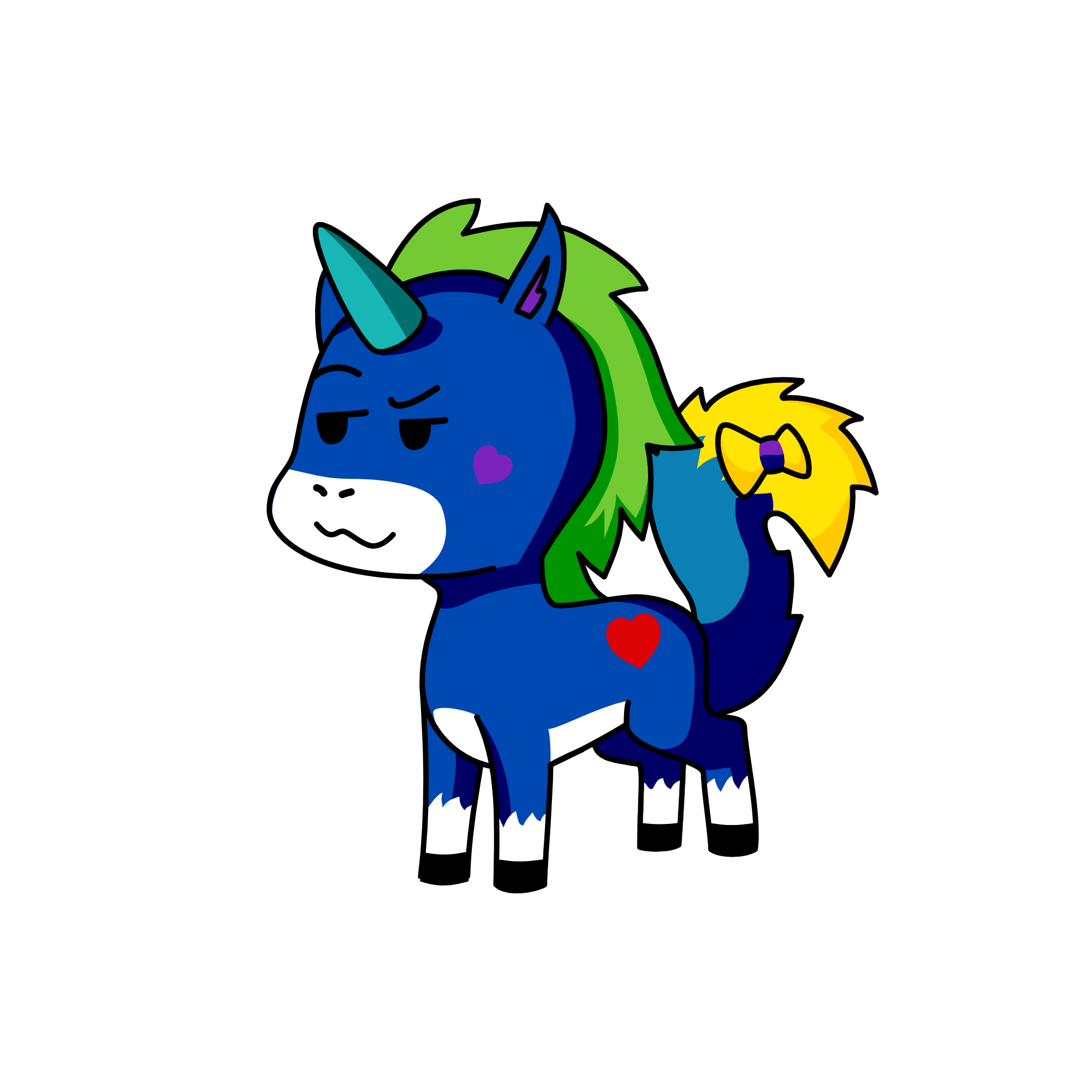 hello, the unicorn