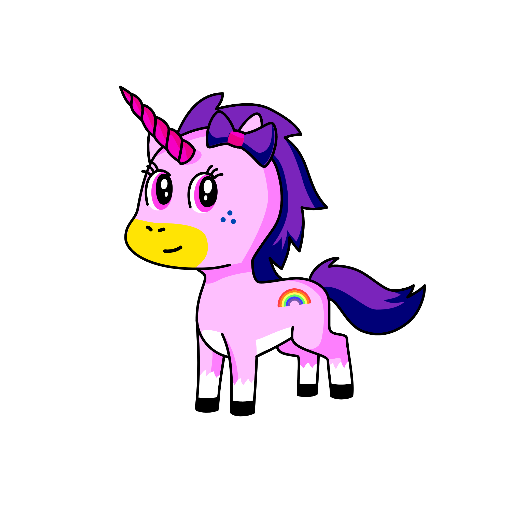 Cutie, the unicorn