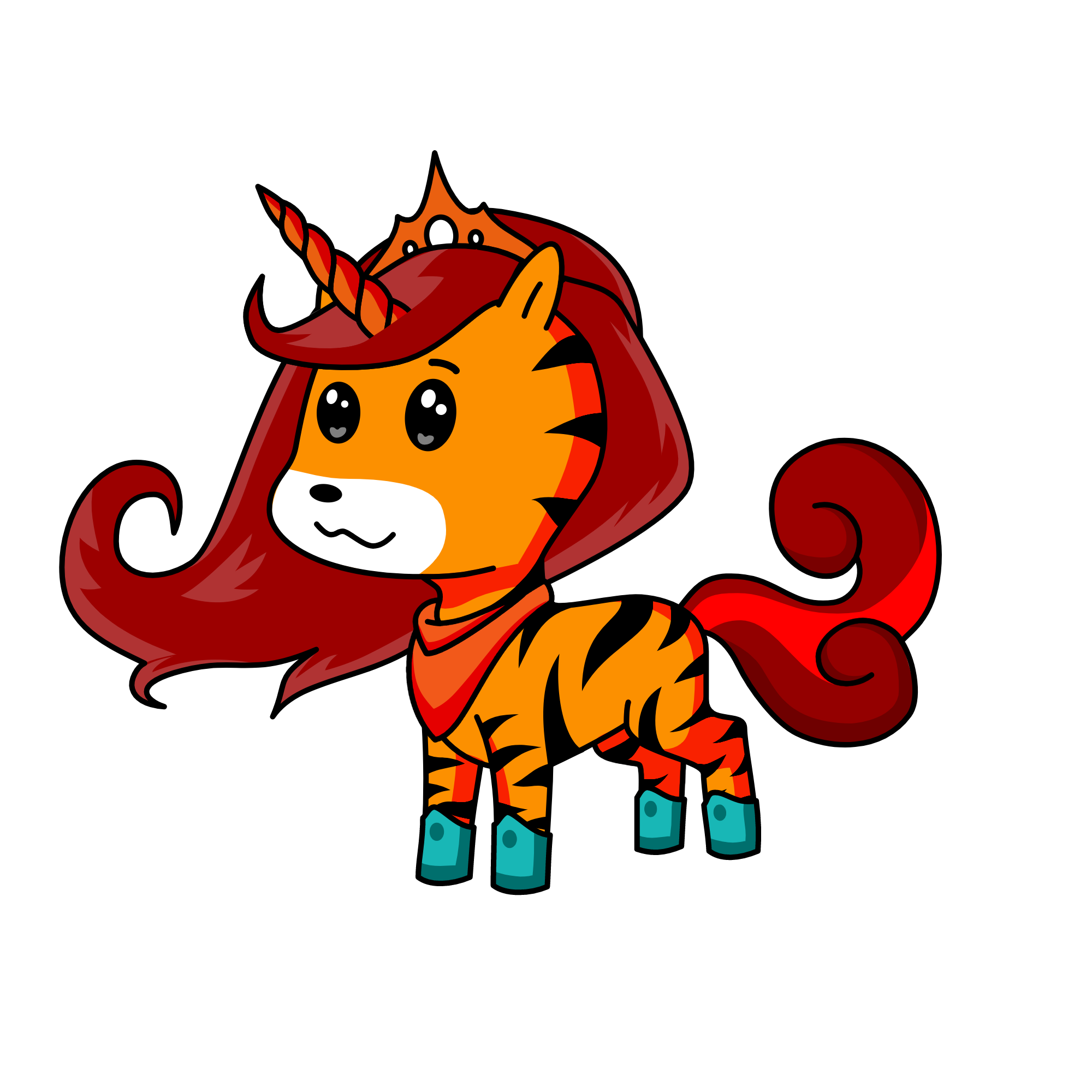 Tiki, the unicorn