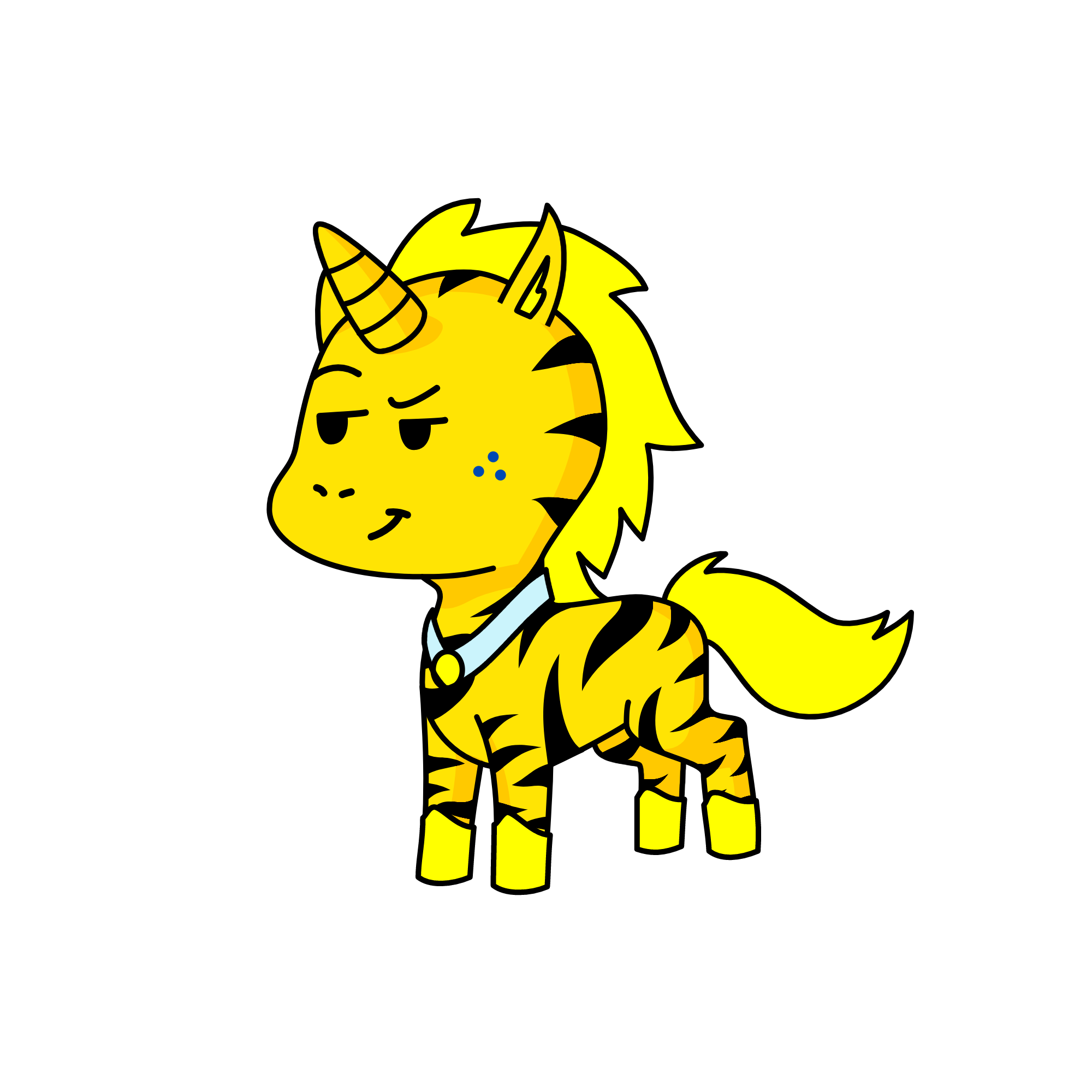 Jaguar, the unicorn
