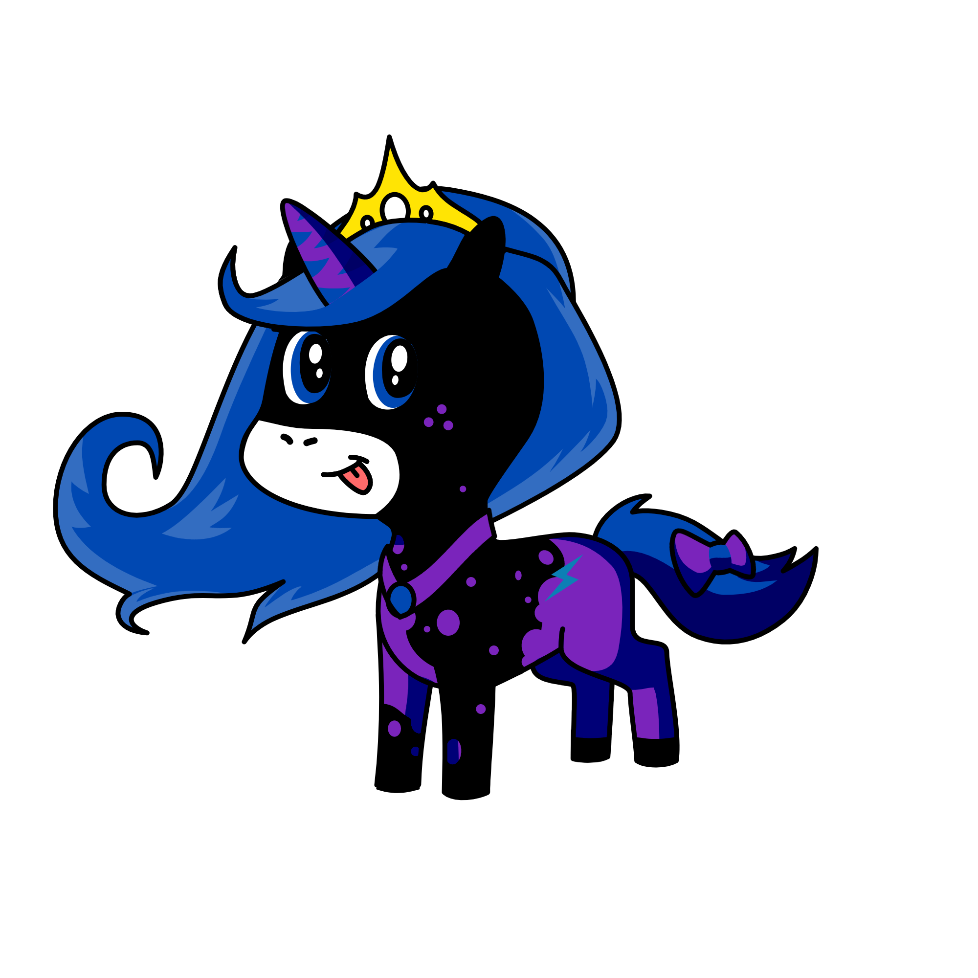 Moon, the unicorn