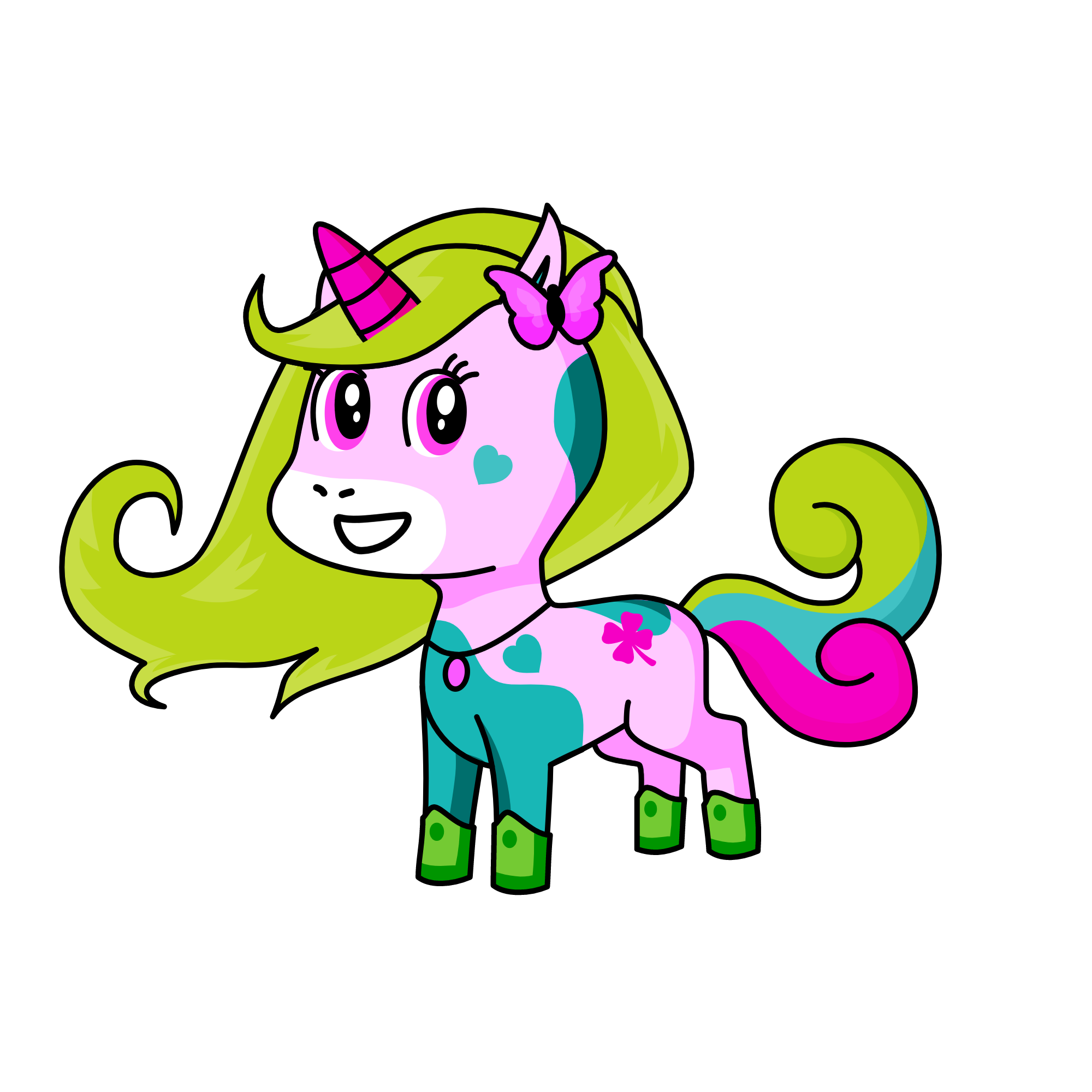 Rose, the unicorn