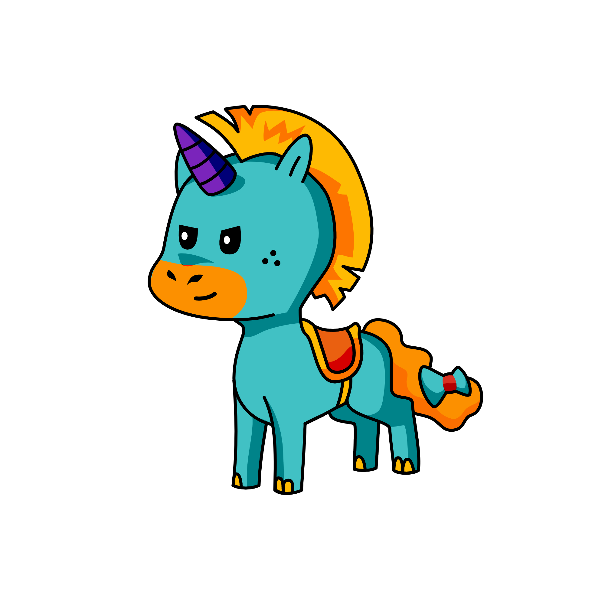 Bah, the unicorn