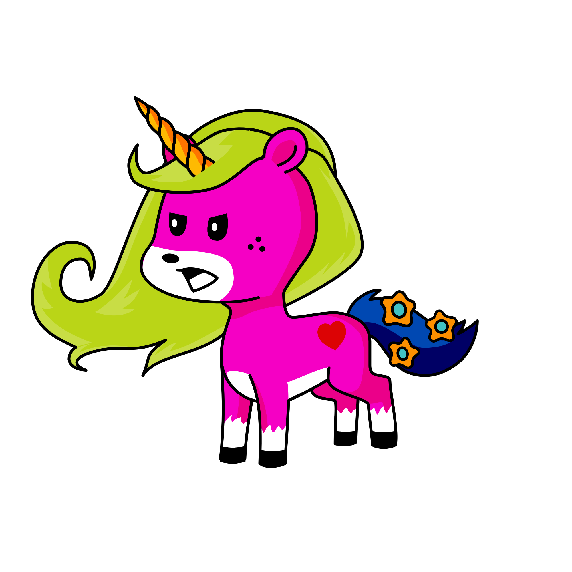 do what you want, the unicorn