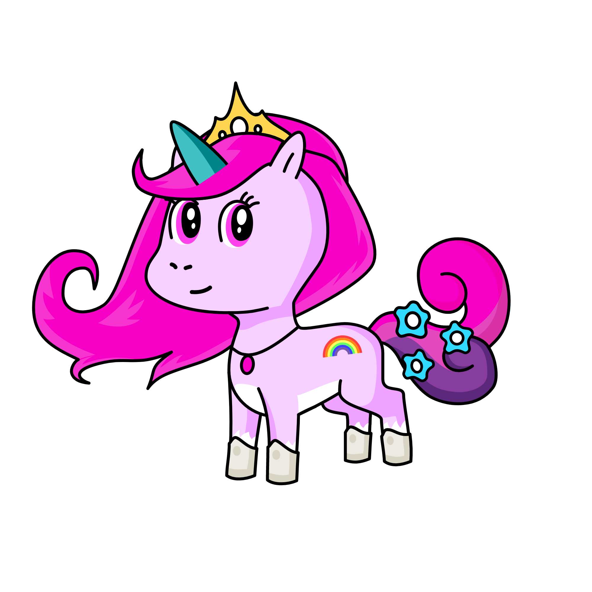 Princess Lie-La, the unicorn