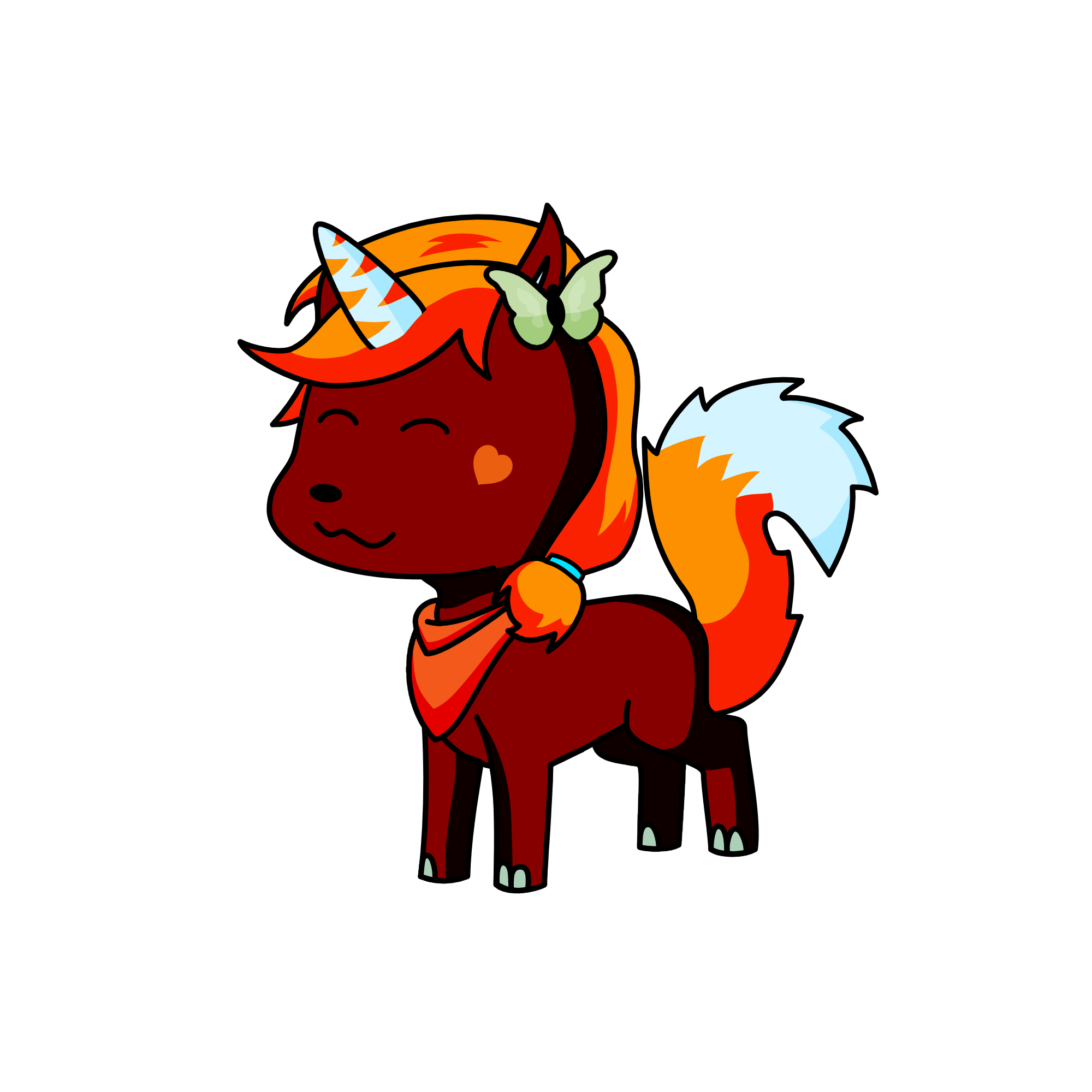 foxy , the unicorn