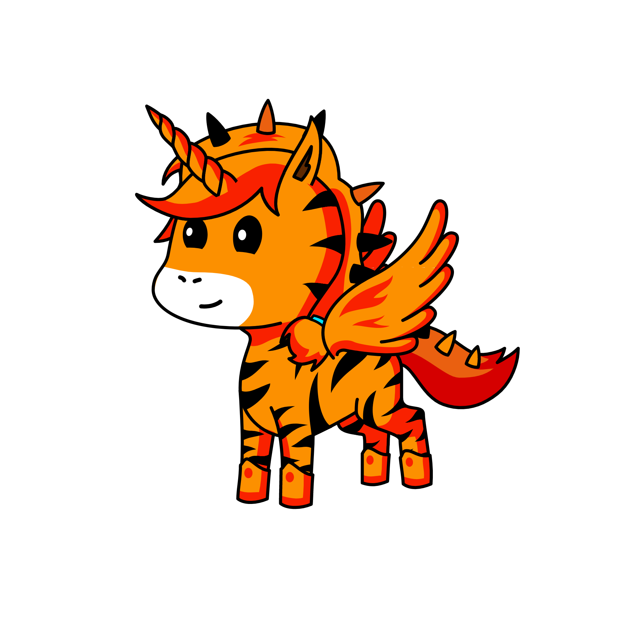 Tiger, the unicorn