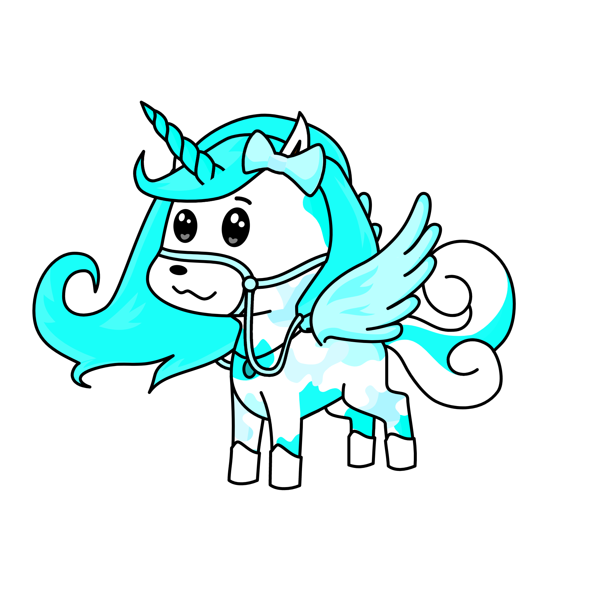 Snowy, the unicorn
