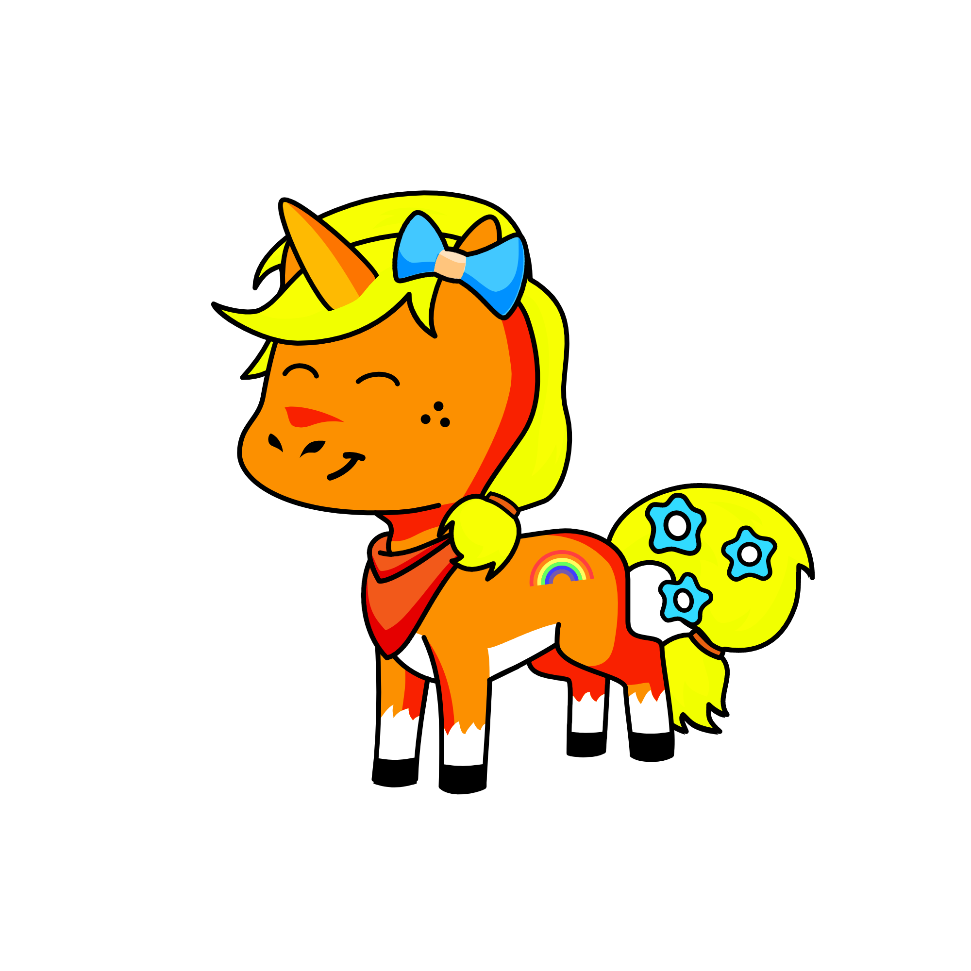 Applejack, the unicorn