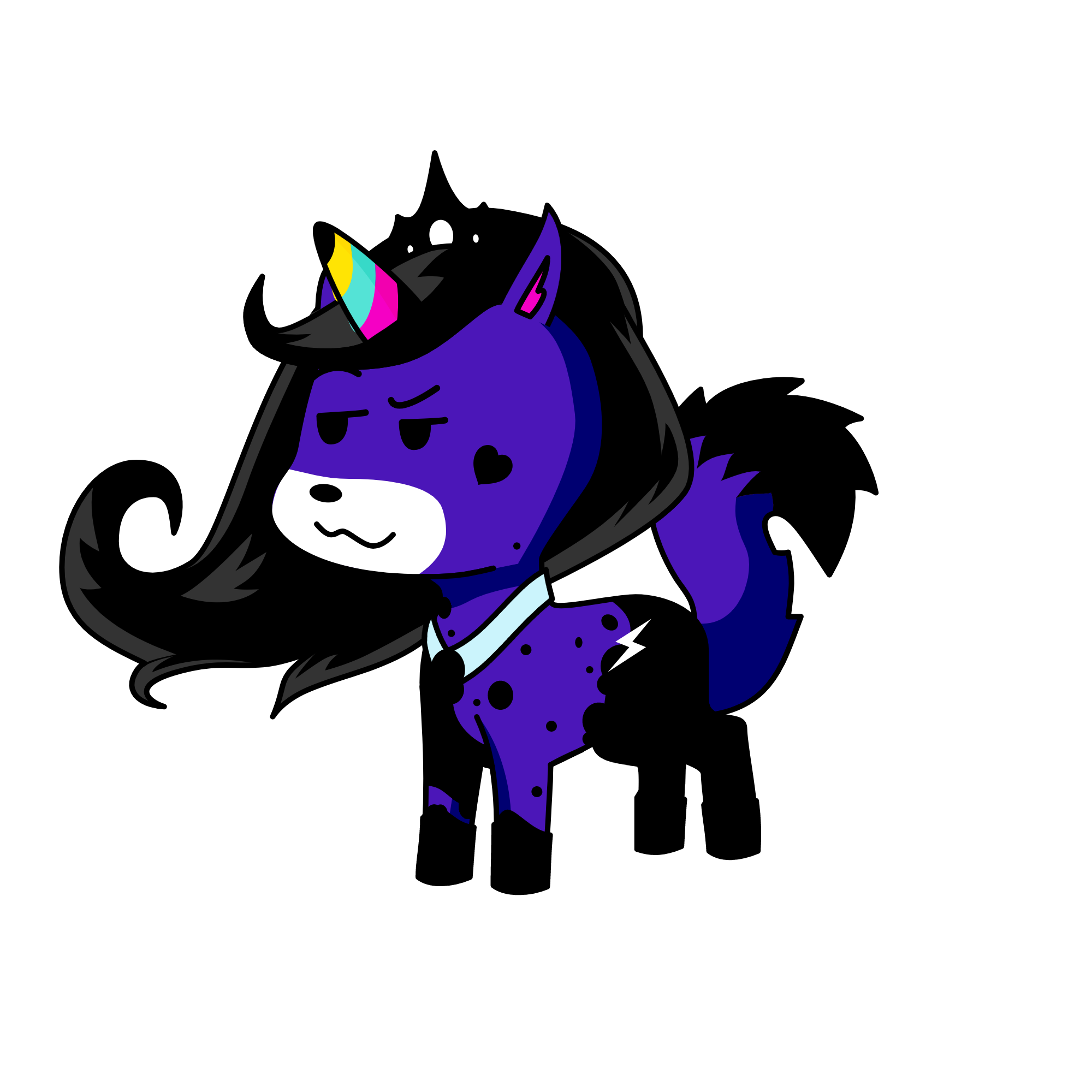 blackrider, the unicorn