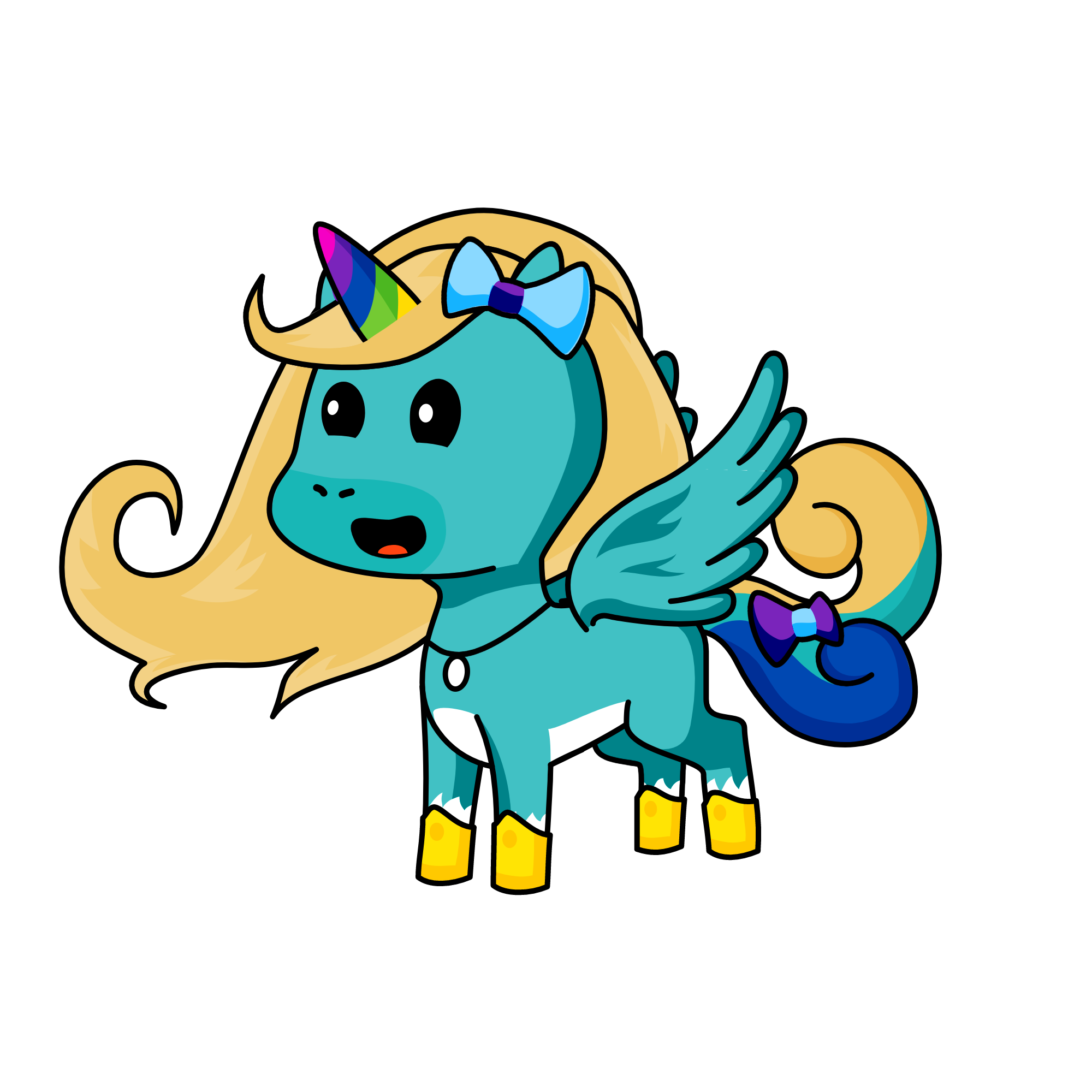 SkyBiNight, the unicorn